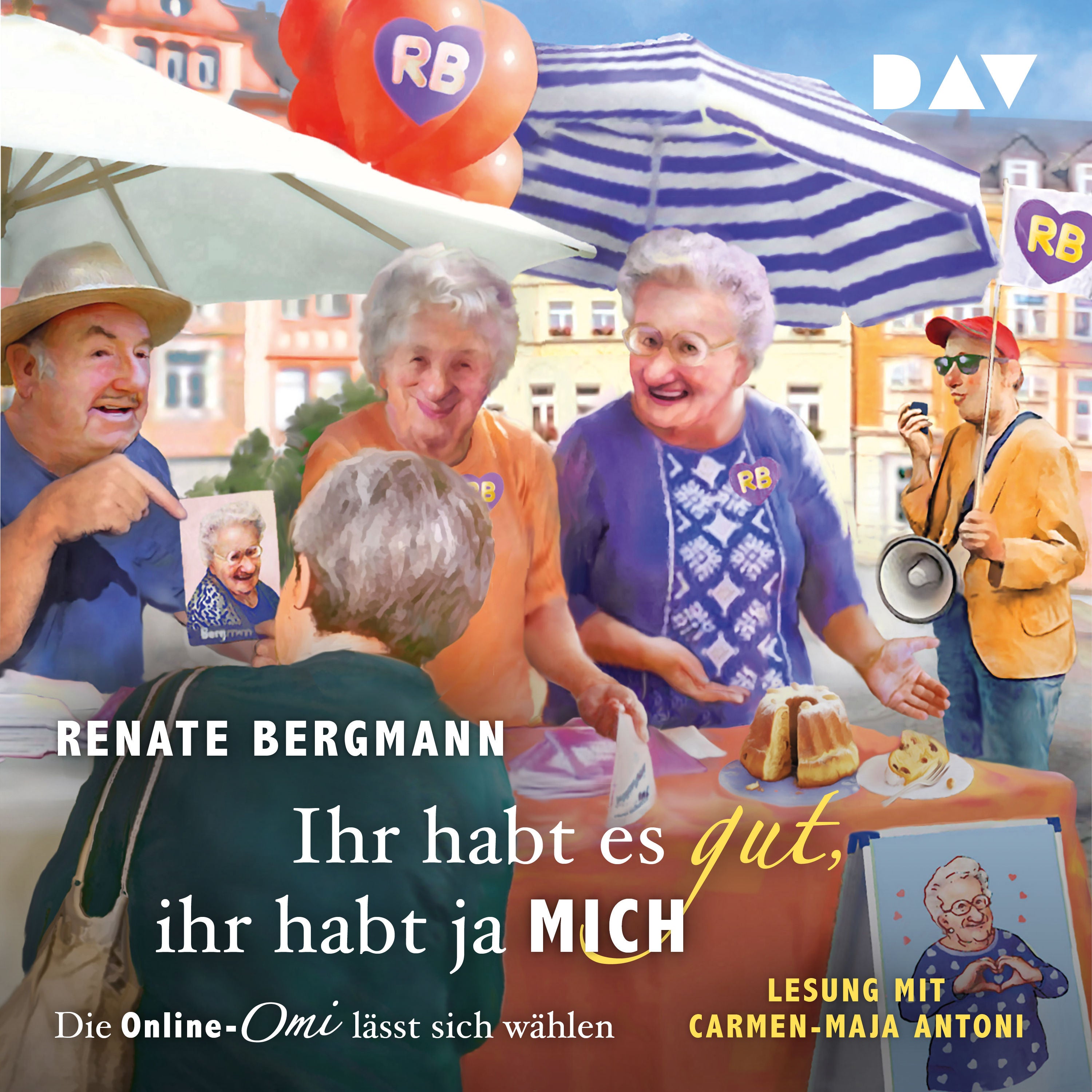 Ihr habt es gut, ihr habt ja mich. Die Online-Omi lässt sich wählen