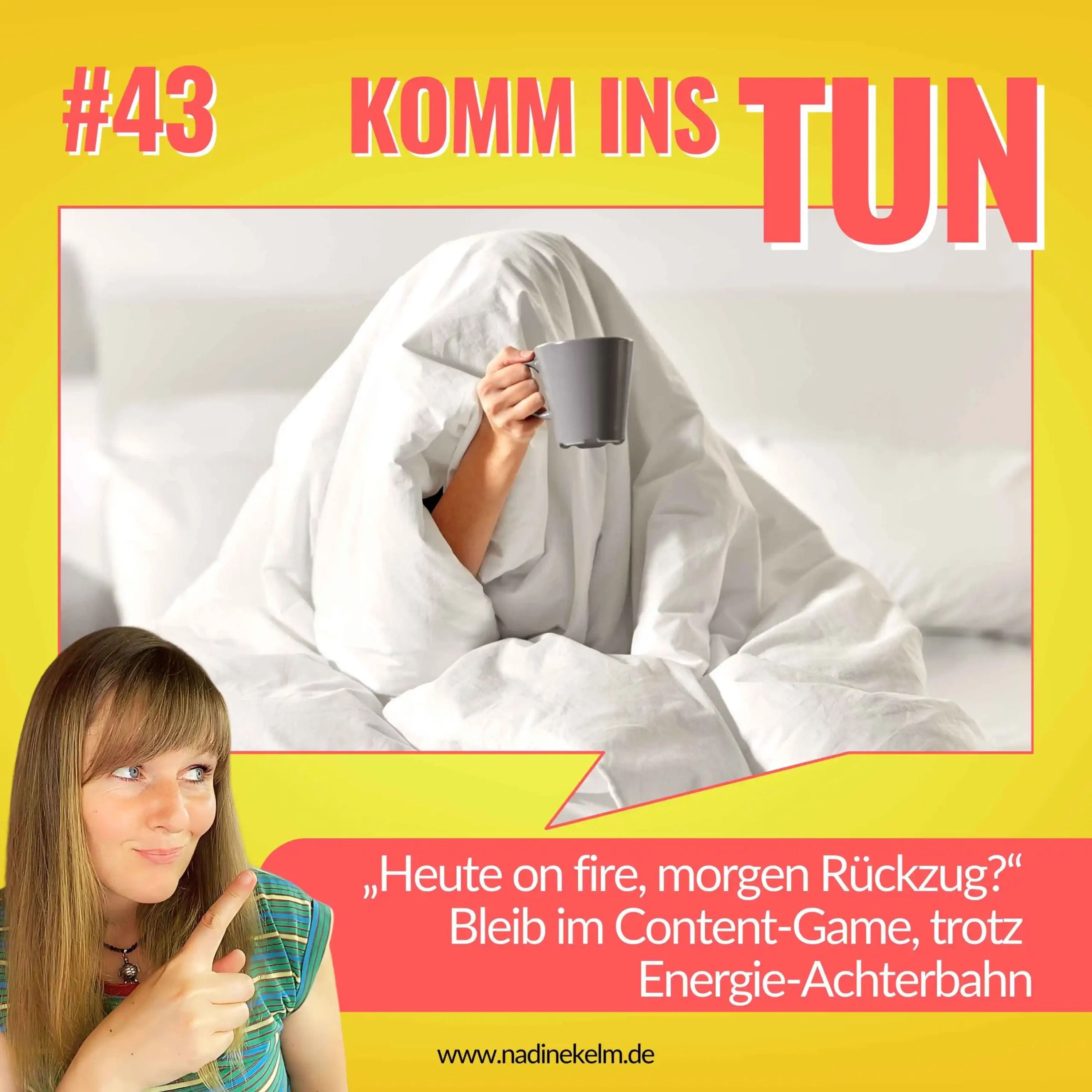 Sichtbar bleiben auch in Low-Energy-Phasen – mit Biohacks & KI # 43