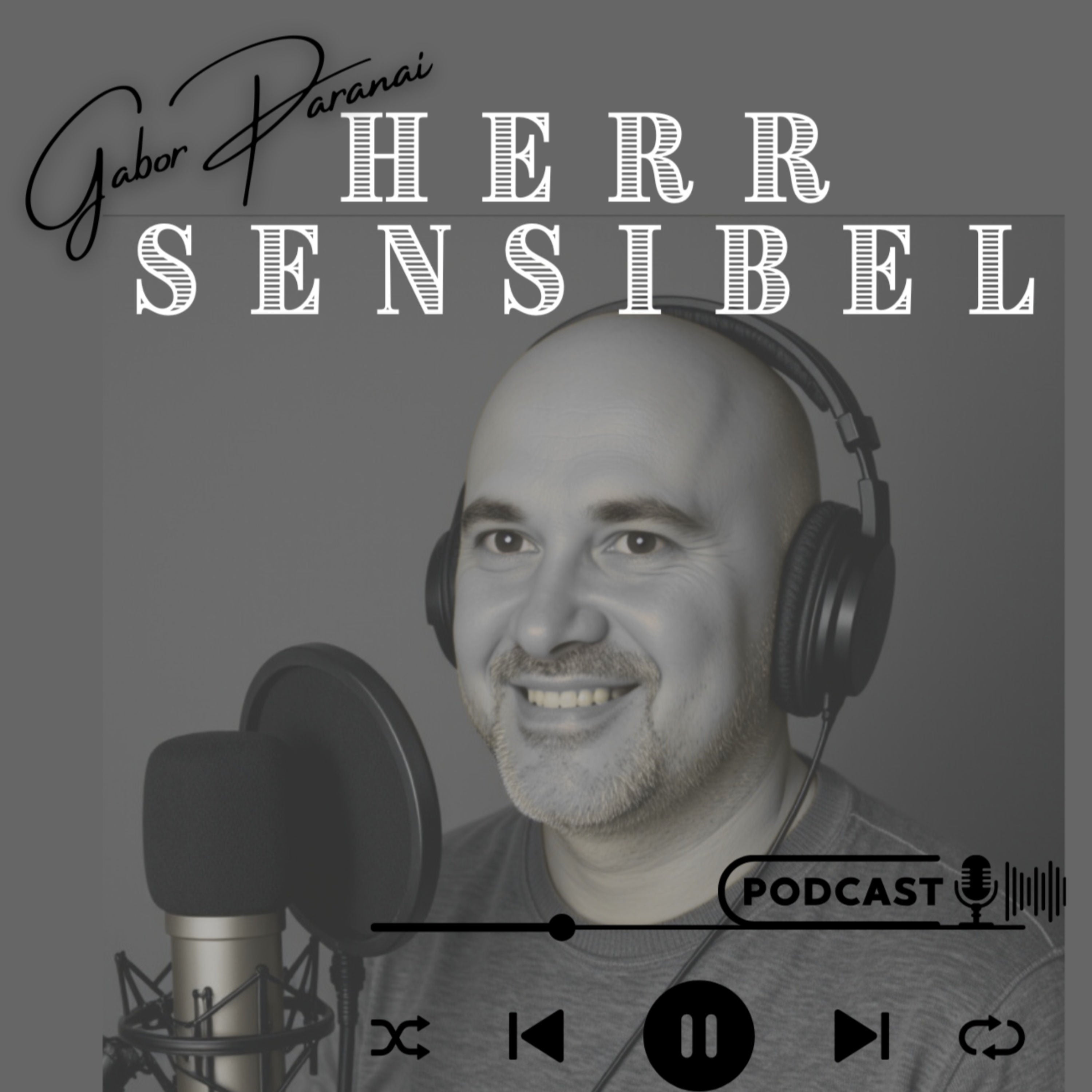Podcast-Trailer-Intro für „Herr Sensibel“