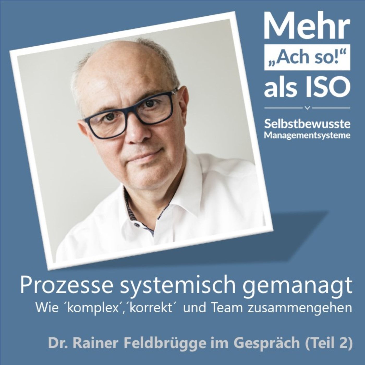 73 Prozesse systemisch gemanagt: Wie ´komplex´,´korrekt´ und Team zusammengehen - Rainer Feldbrügge im Gespräch (Teil 2)
