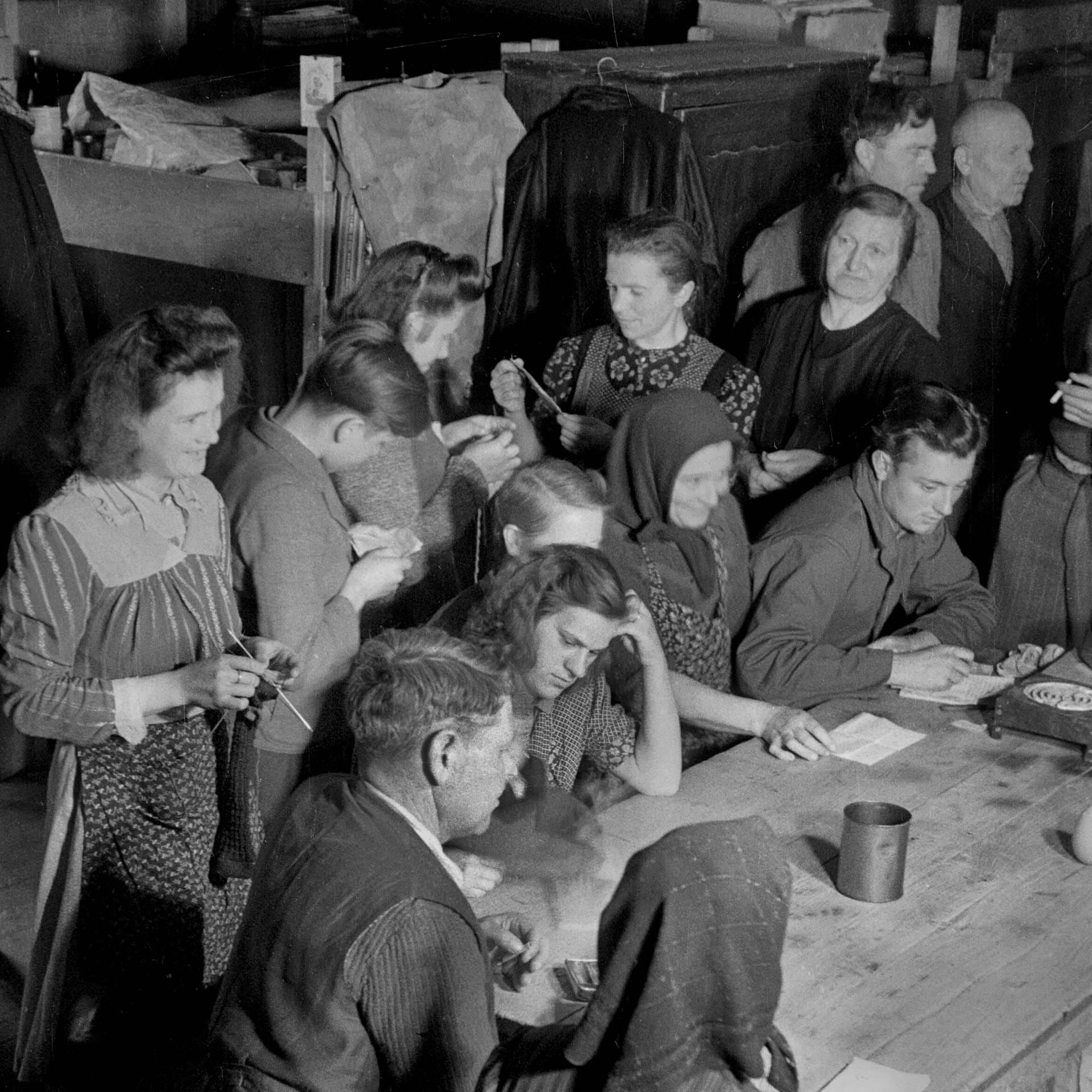 DDR-Flüchtlinge und Vertriebene im Lager Rastatt | 1952 - 1959