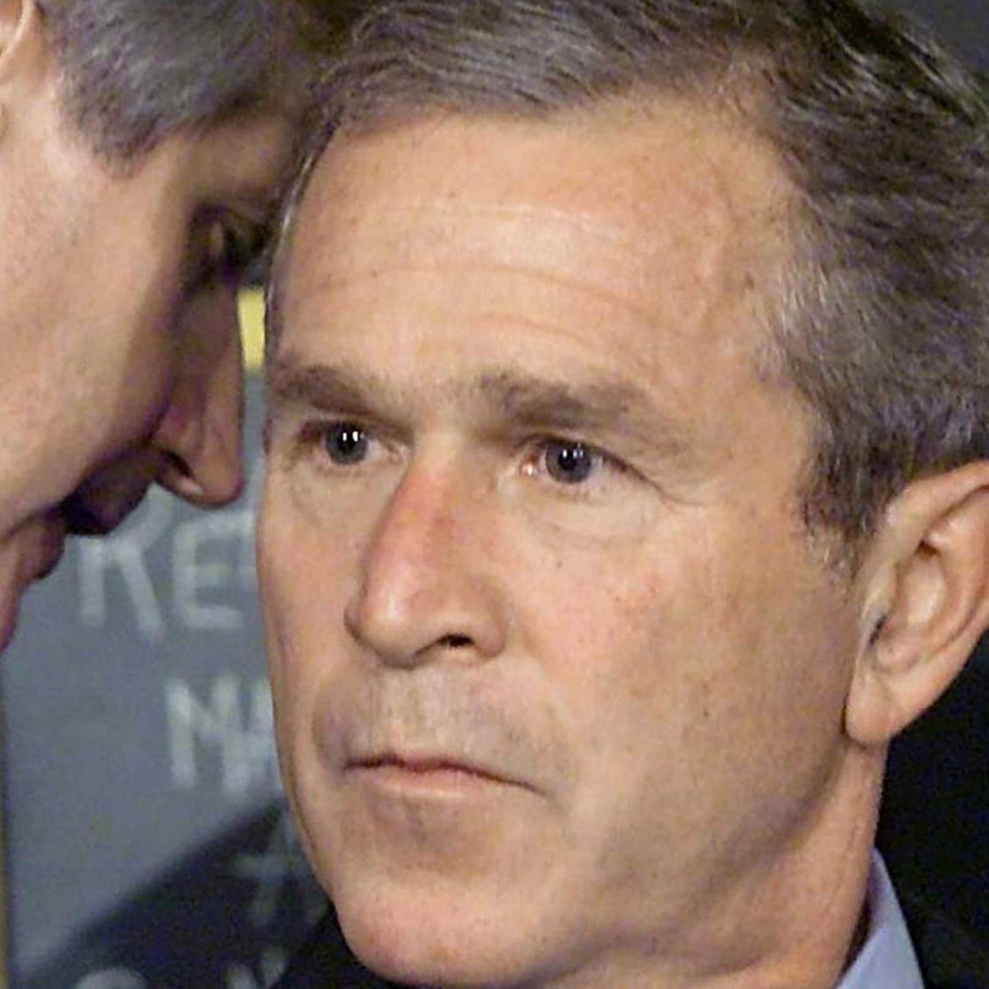 15:30 Uhr: George W. Bushs erste Reaktion auf die Terroranschläge | 11.9.2001