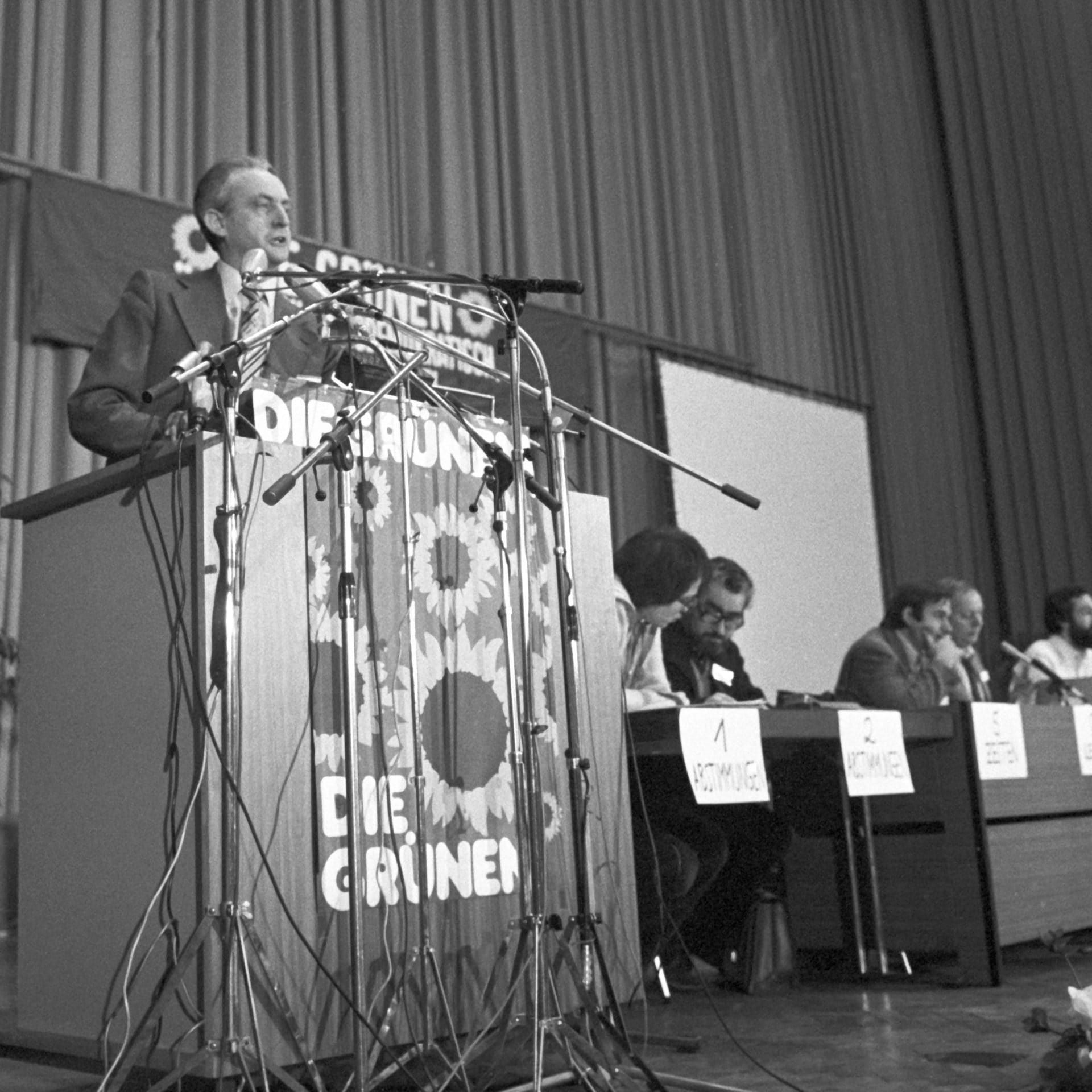 Die Gründung der "Grünen" | 12./13.1.1980