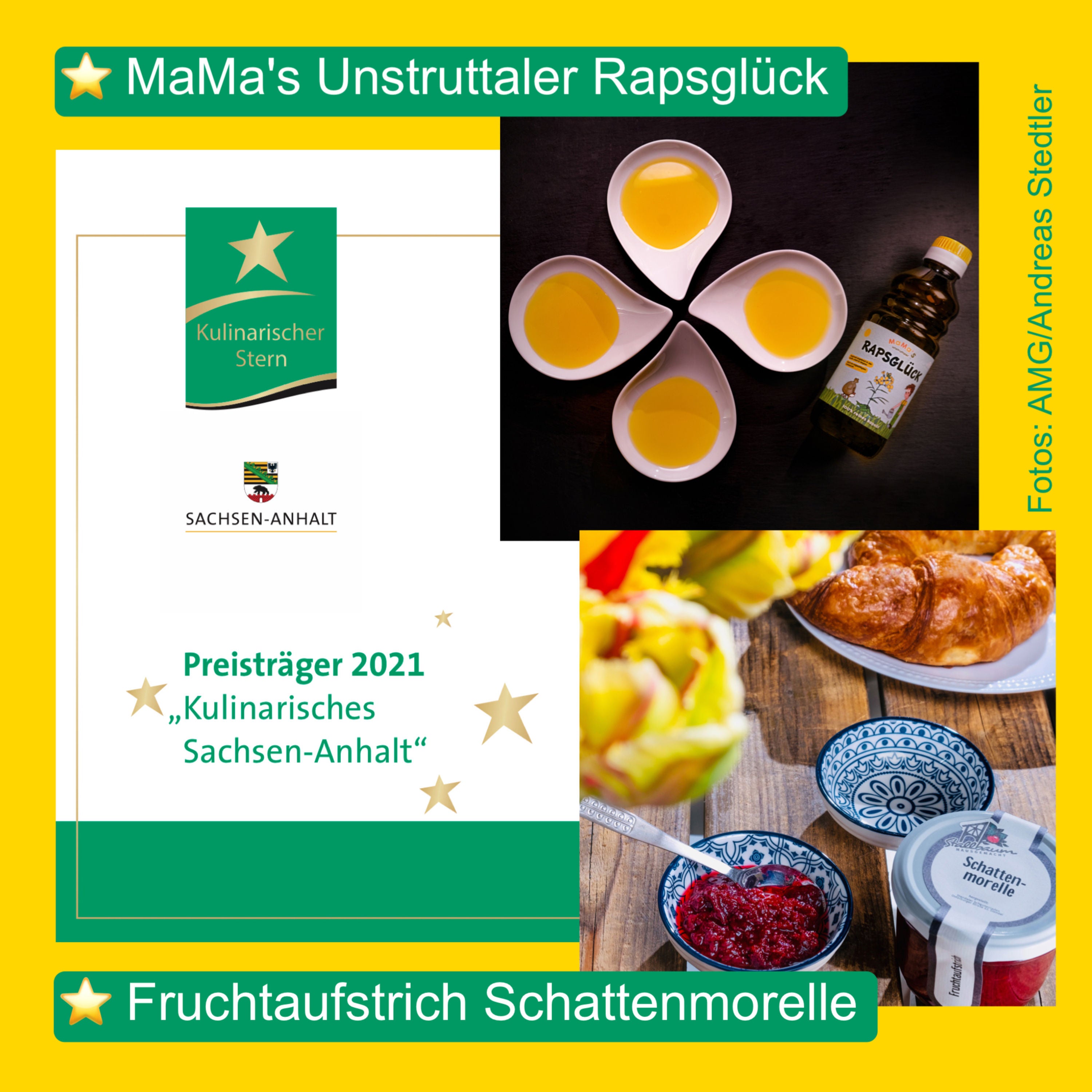 Rapsglück & Schattenmorelle - Kulinarische Sterne 2021