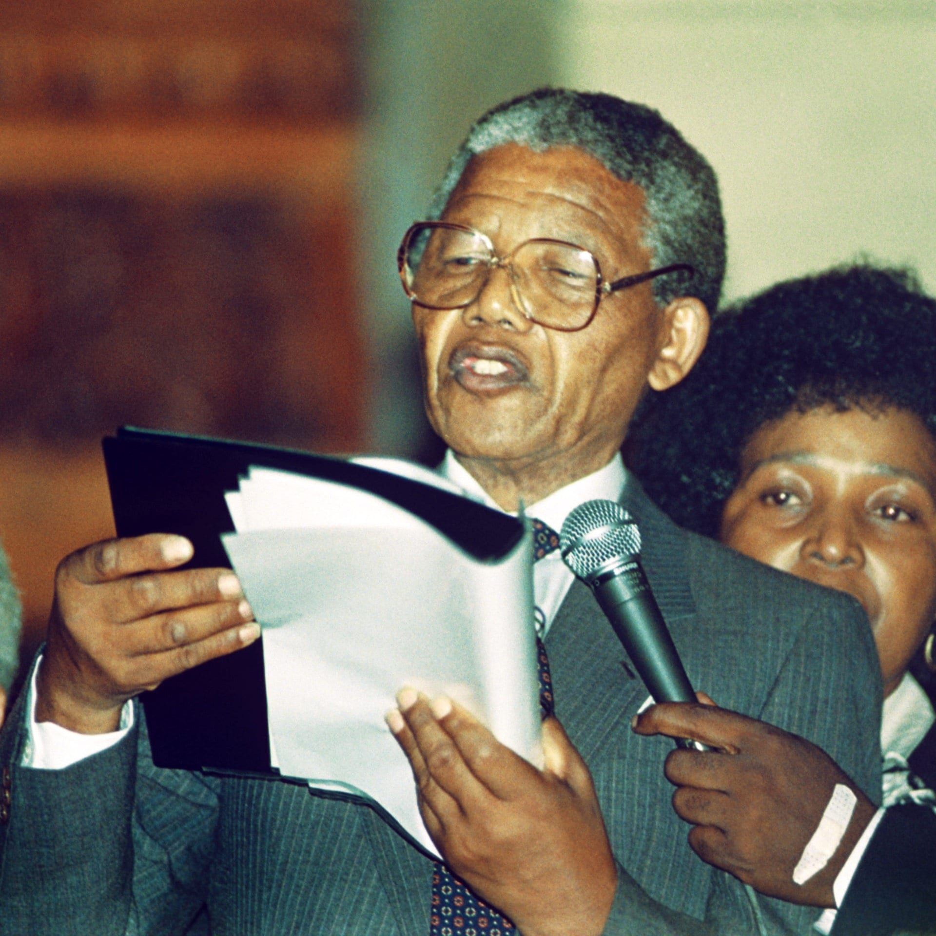 Mandelas berühmte Rede nach seiner Freilassung | 11.2.1990