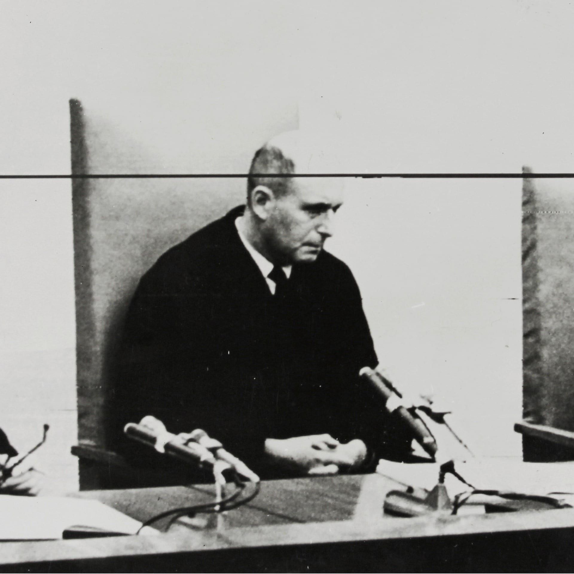 Eichmann-Prozess in Vorbereitung – Interview mit Richter Moshe Landau | 29.9.1960