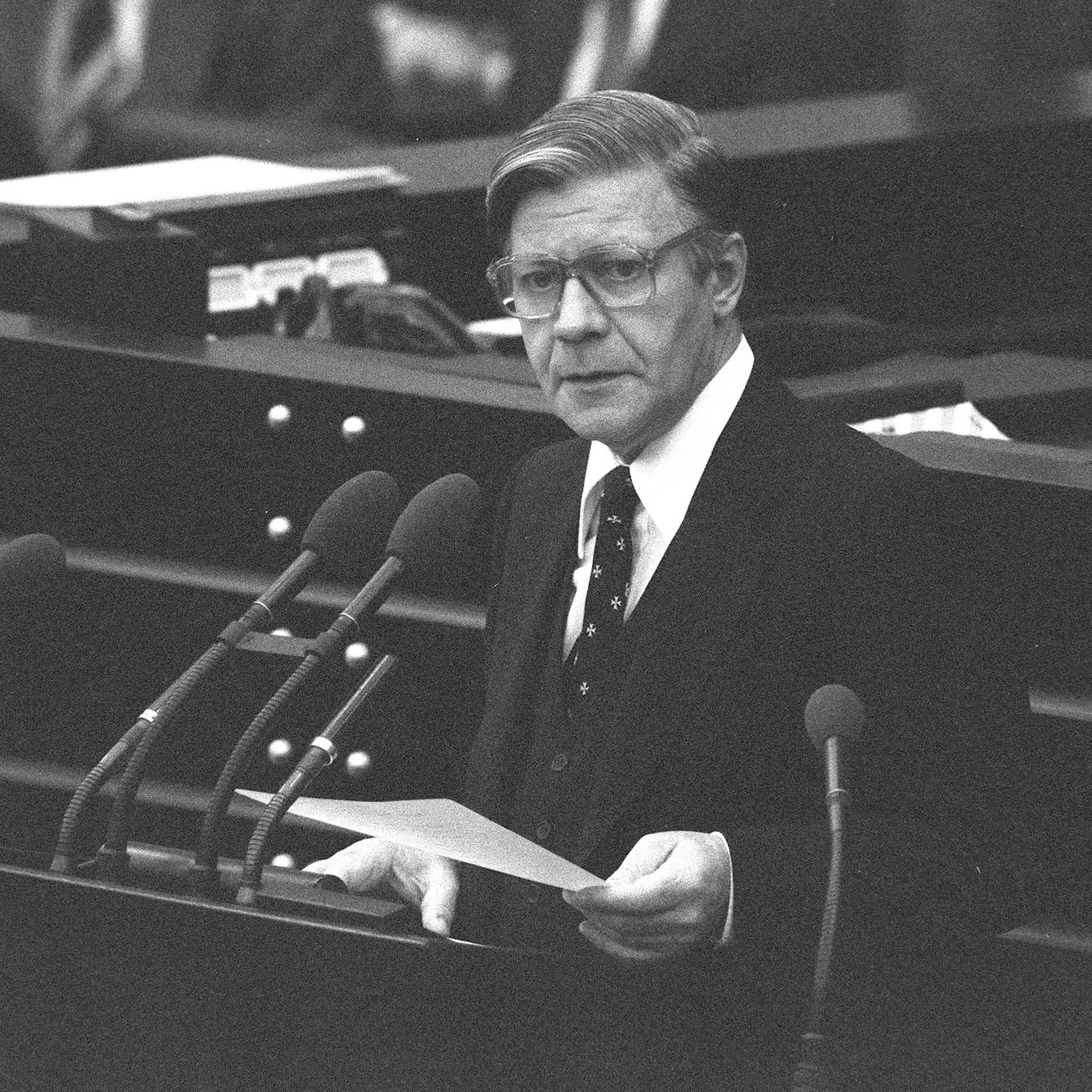 Bundeskanzler Helmut Schmidt zum Kampf gegen Terrorismus | 20.10.1977