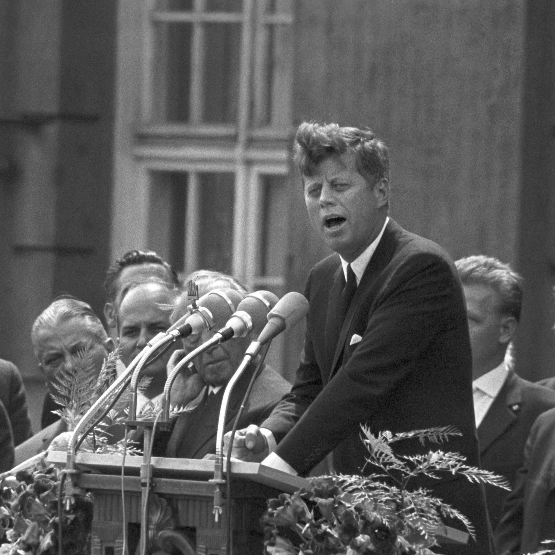 John F. Kennedy: "Ich bin ein Berliner" | 26.6.1963