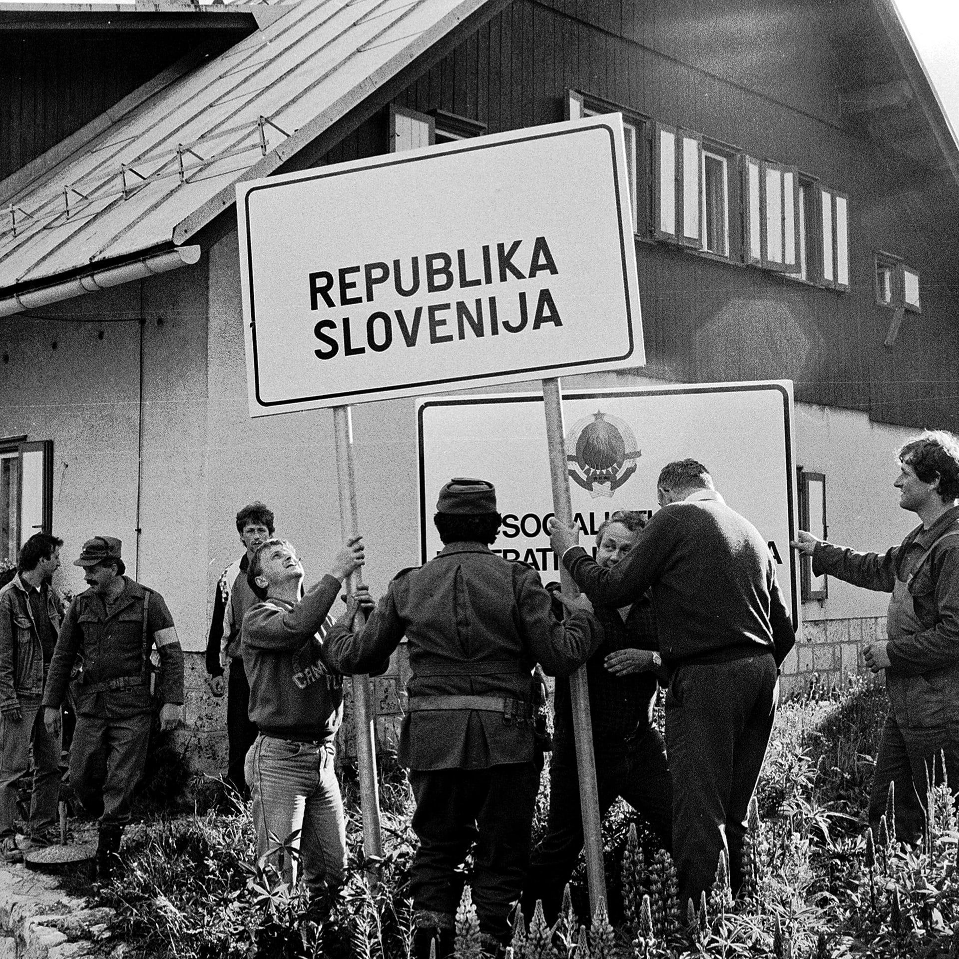 Kroatien und Slowenien erklären Unabhängigkeit | 25.6.1991