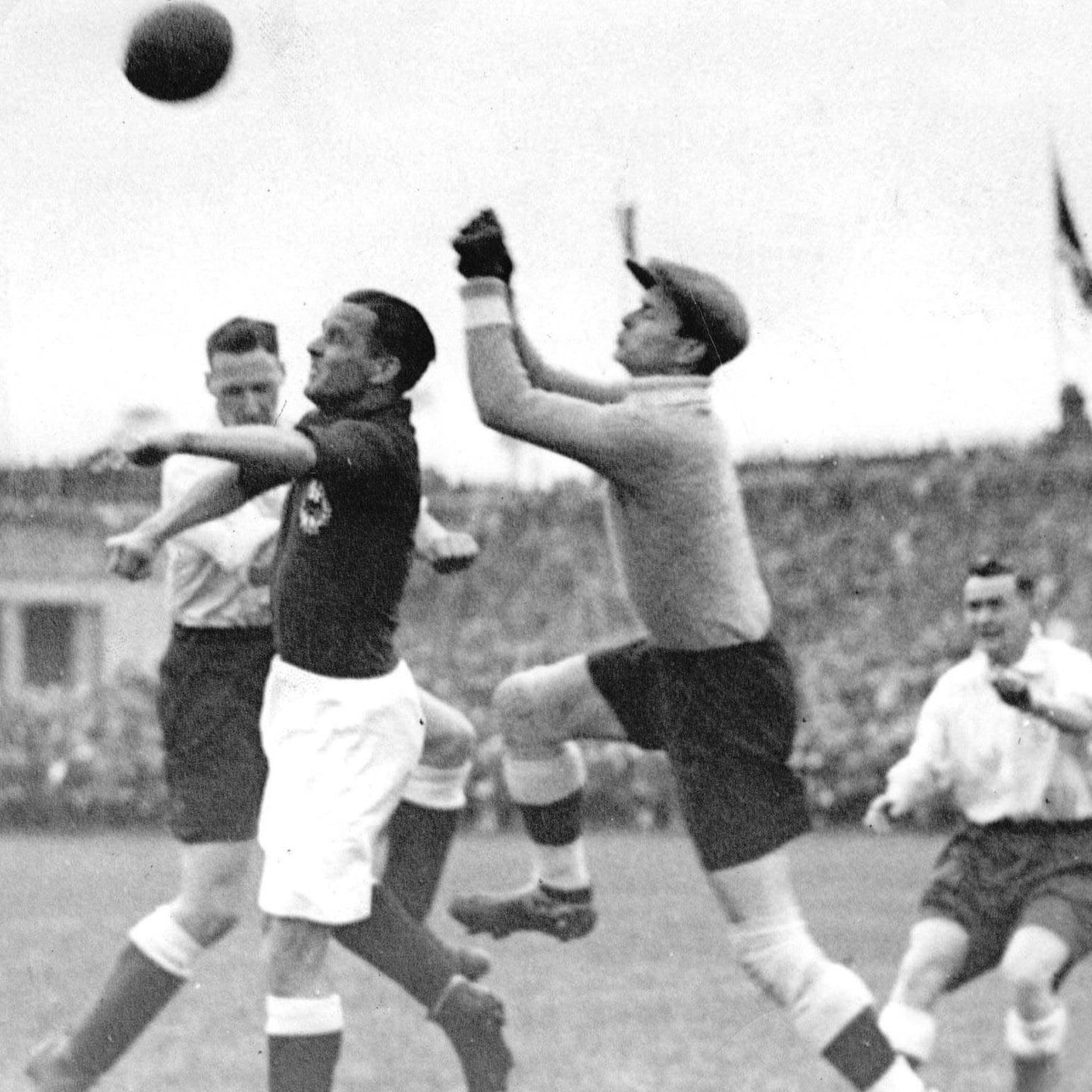 Fußball-Länderspiel Deutschland gegen England | 10.5.1930