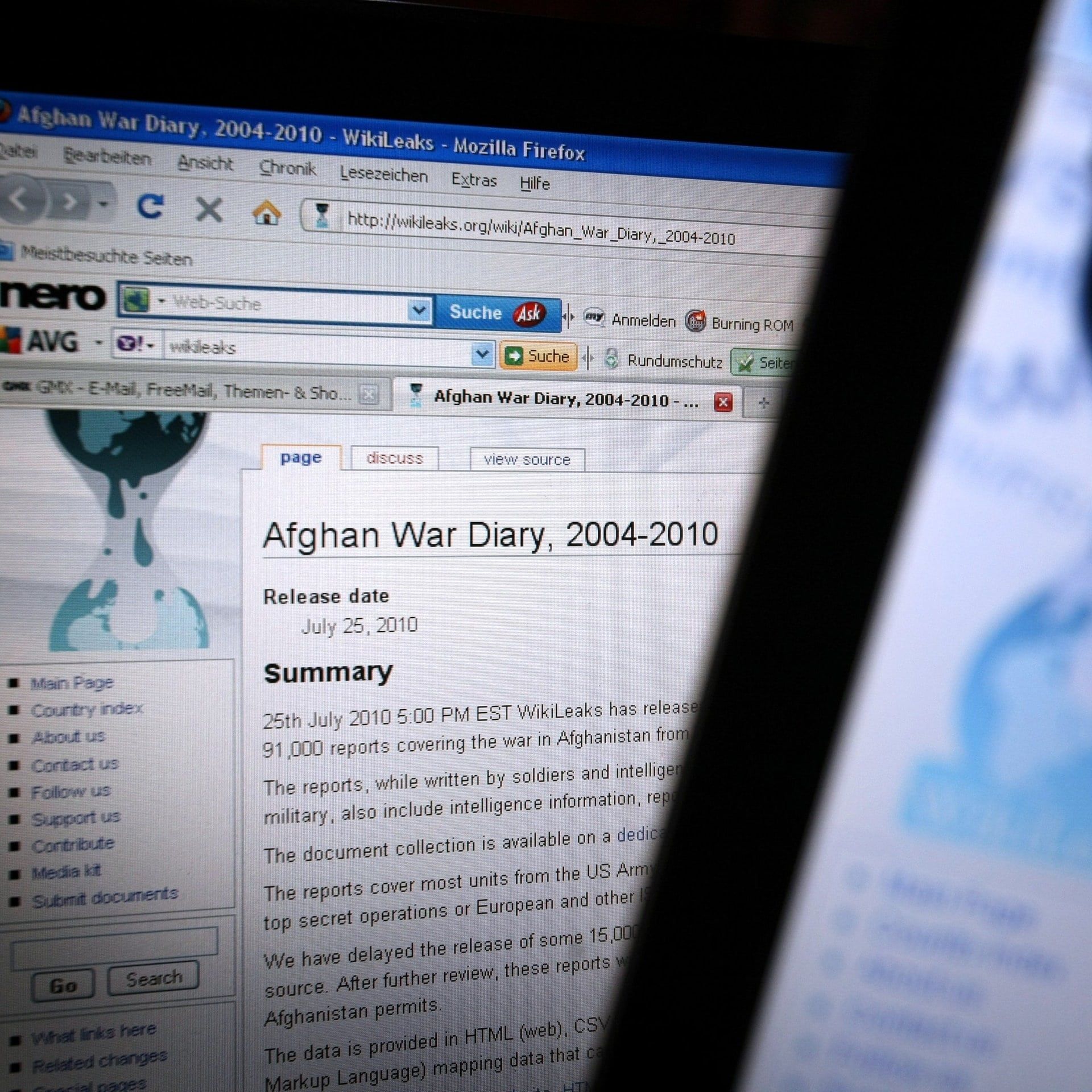 WikiLeaks: Die Afghanistan-Kriegsdokumente | 26.7.2010