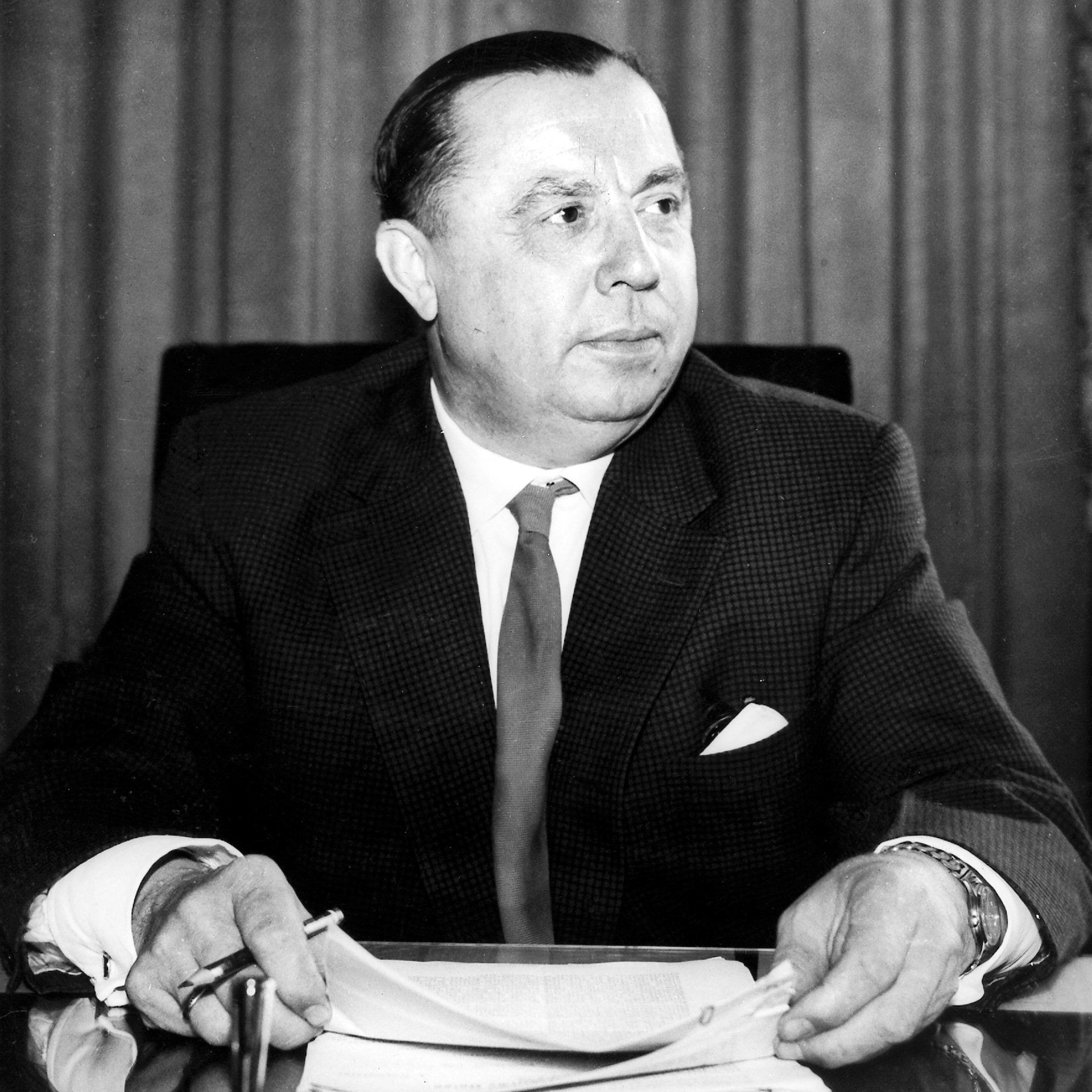 Peter Altmeier: Rheinland-Pfalz ist "Wiege des demokratischen Deutschtums" | 6.12.1946 | 75 Jahre Rheinland-Pfalz