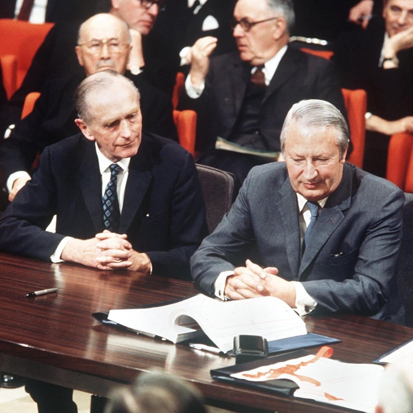 Festakt zum EWG-Beitritt Großbritanniens | 22.1.1972
