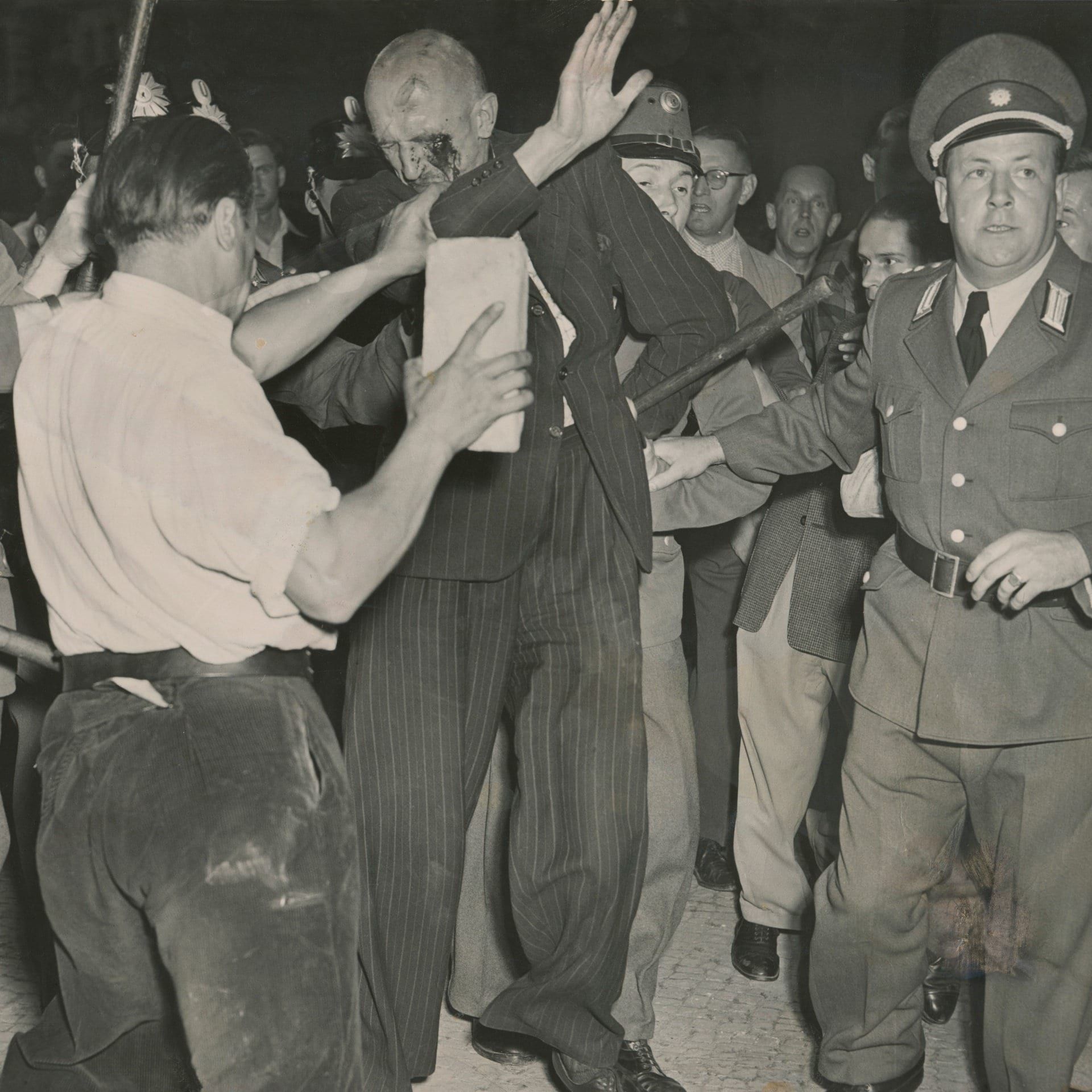 Protestkundgebung gegen Menschenraub | 10.7.1952 | Entführt nach Ostberlin (5)