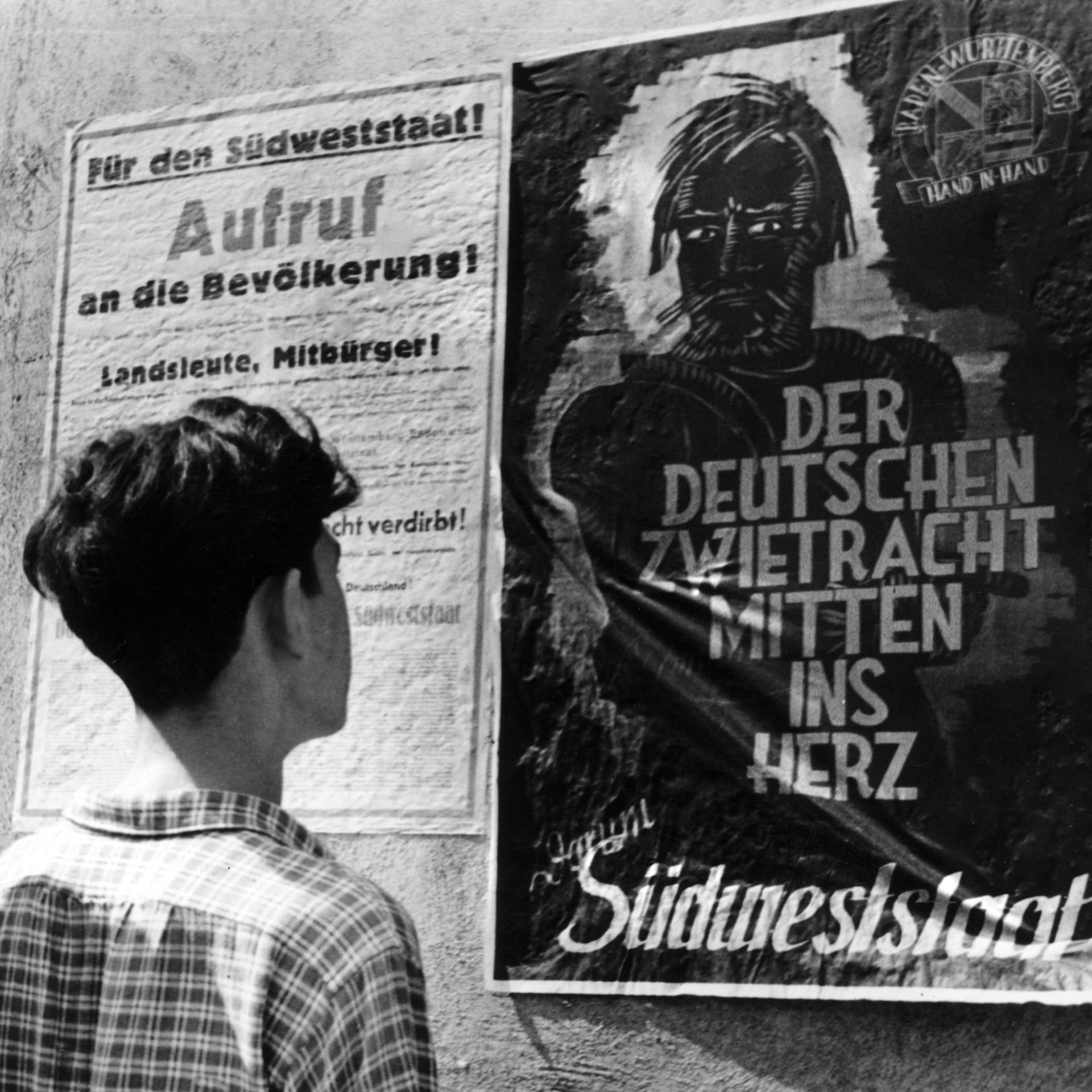 Südwestdeutsche Länderchefs einigen sich auf Volksabstimmung | 13.11.1950