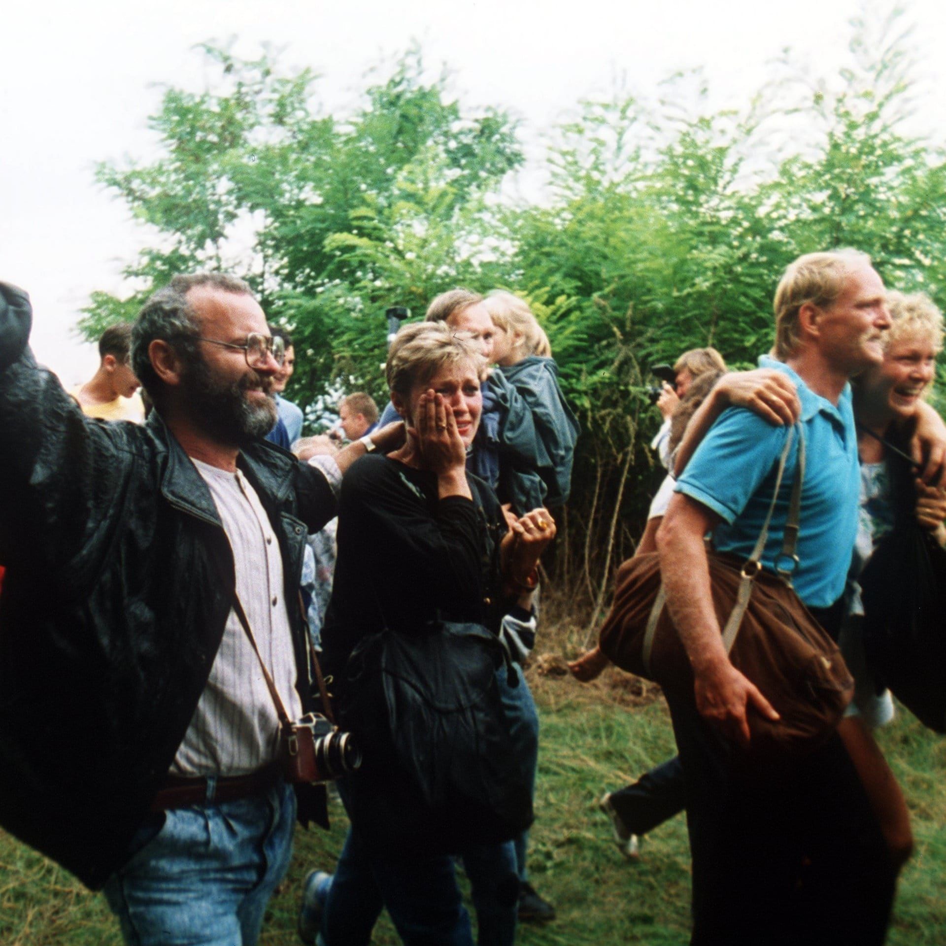 DDR-Flüchtlinge gelangen über Ungarn nach Österreich | 23.8.1989