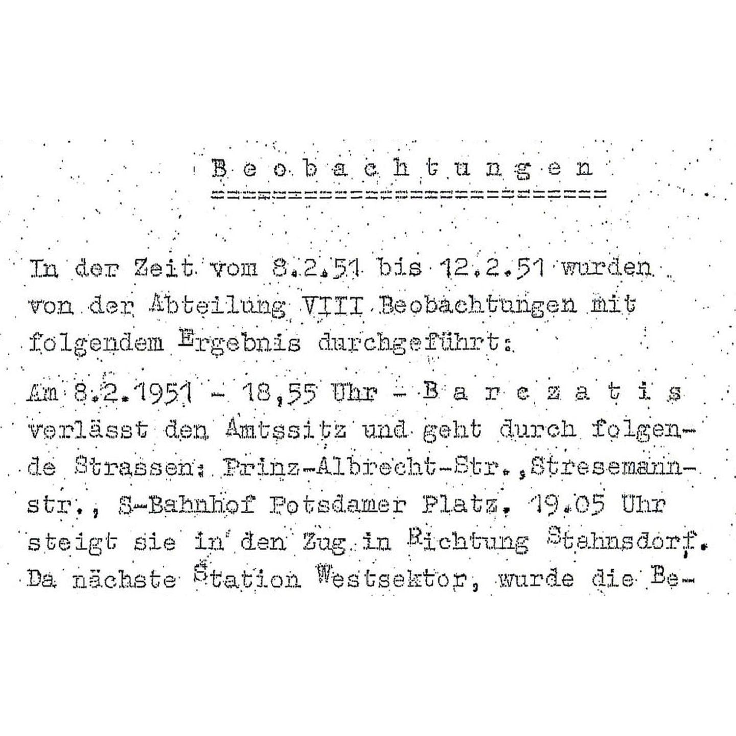 Der Spion, den sie liebte | DDR-Strafprozess gegen Elli Barczatis und Karl Laurenz | 23.9.1955 (3/5)