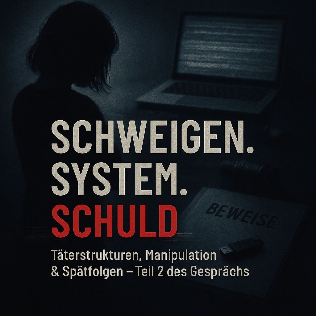 Schweigen. System. Schuld - Täterstrukturen, Manipulation & Spätfolgen - Teil 2 des Gesprächs