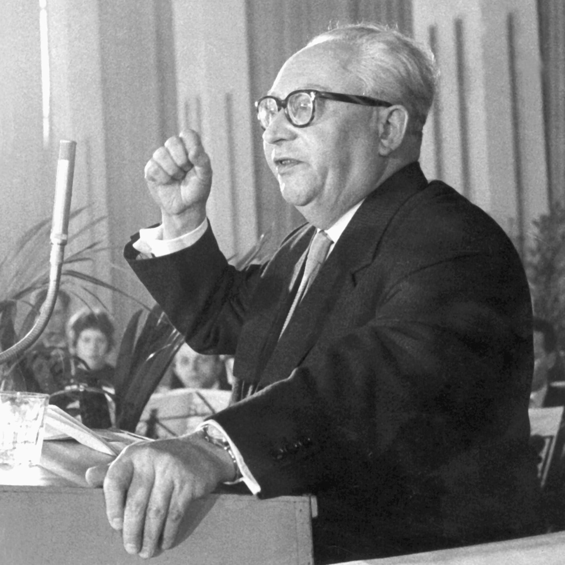 Kundgebung "gegen den Atomtod" | 23.3.1958 | Kernenergie