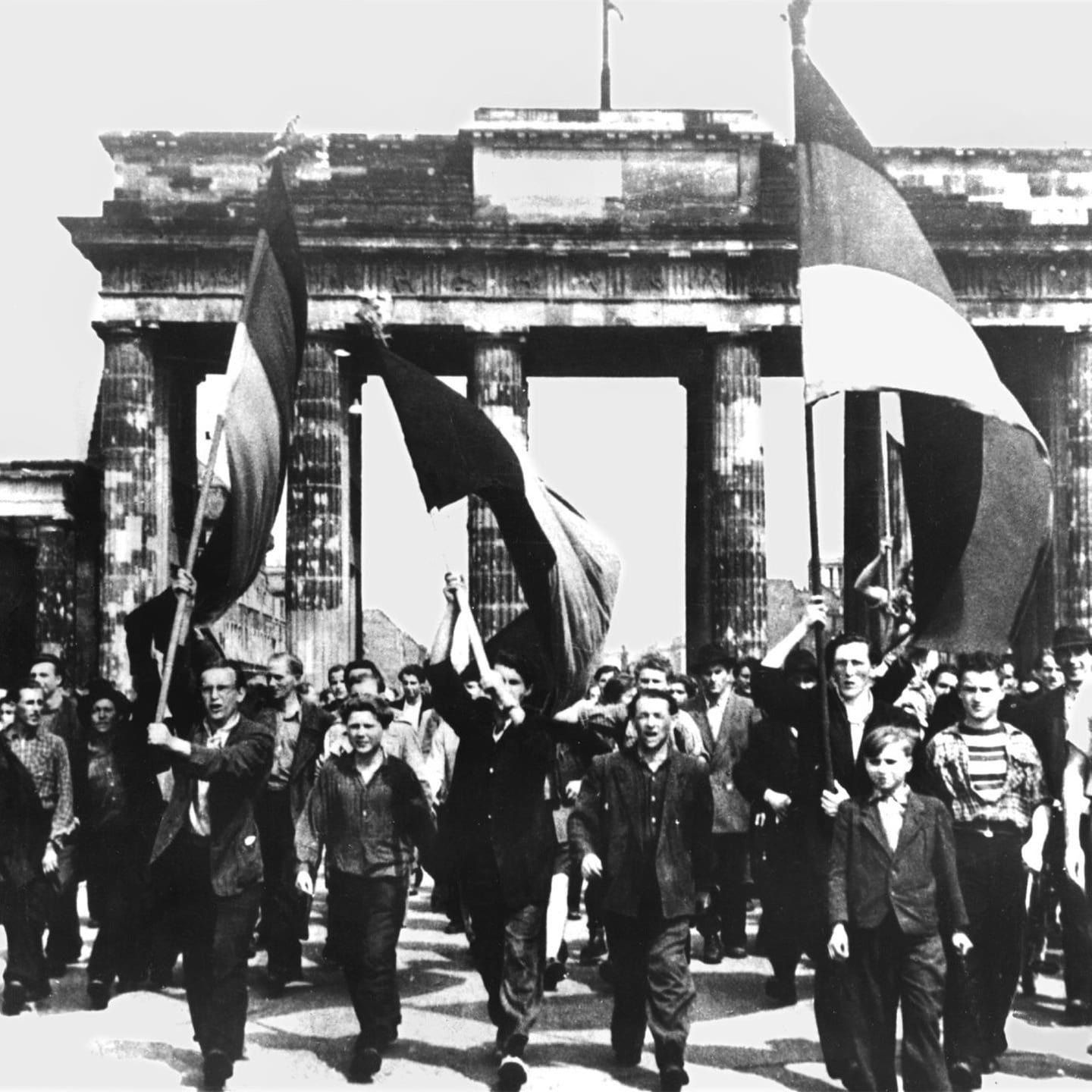 Heidelberger Solidaritätskundgebung für die Menschen in der DDR | 20.6.1953 | 17. Juni 1953: Volksaufstand in der DDR