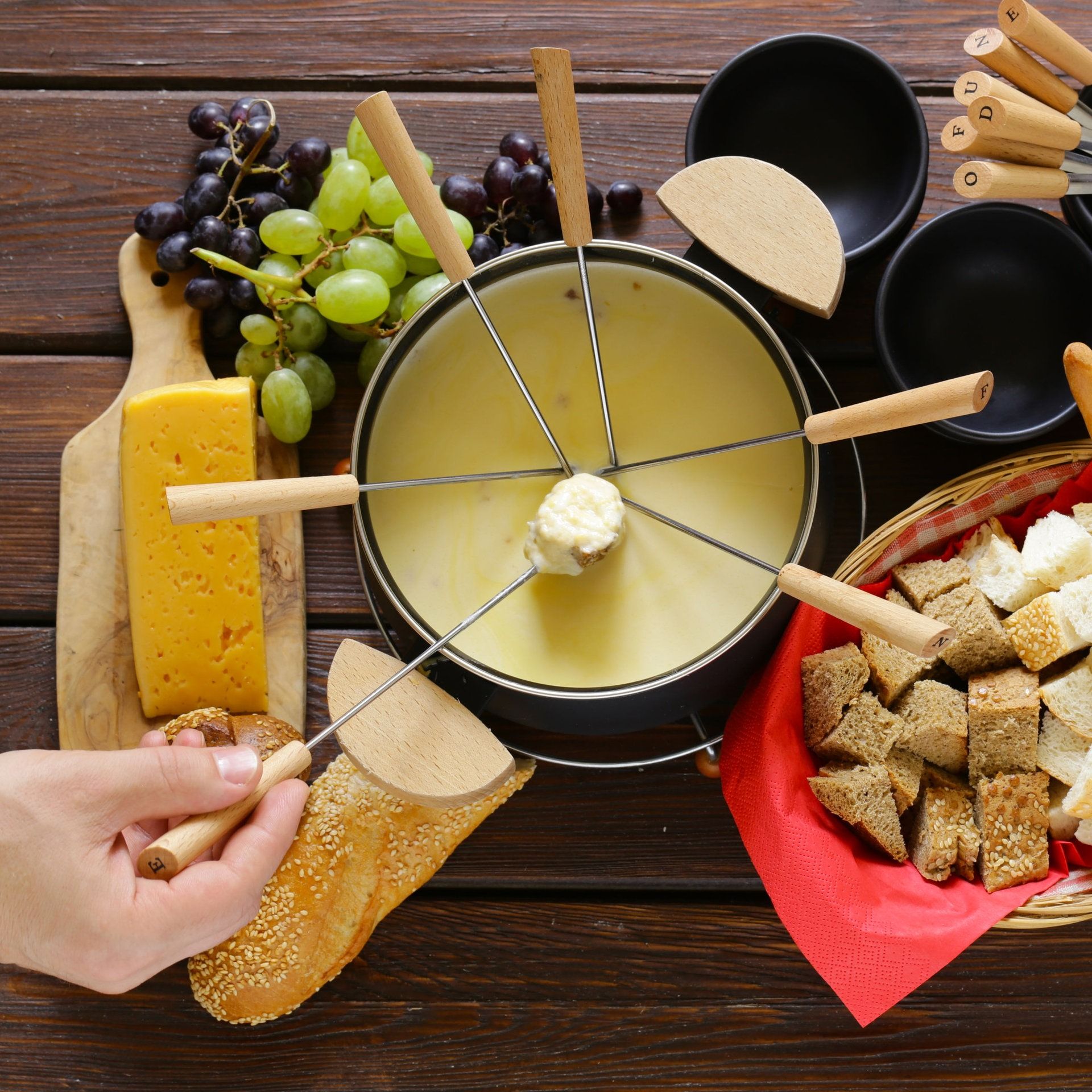 Warum klumpt Käsefondue?