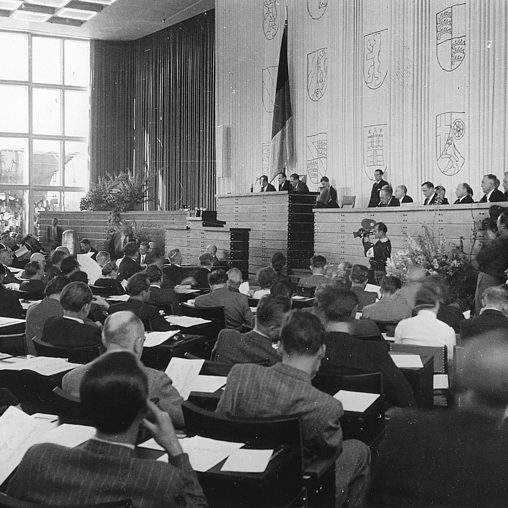 Erste Sitzung des Deutschen Bundestags | 7.9.1949