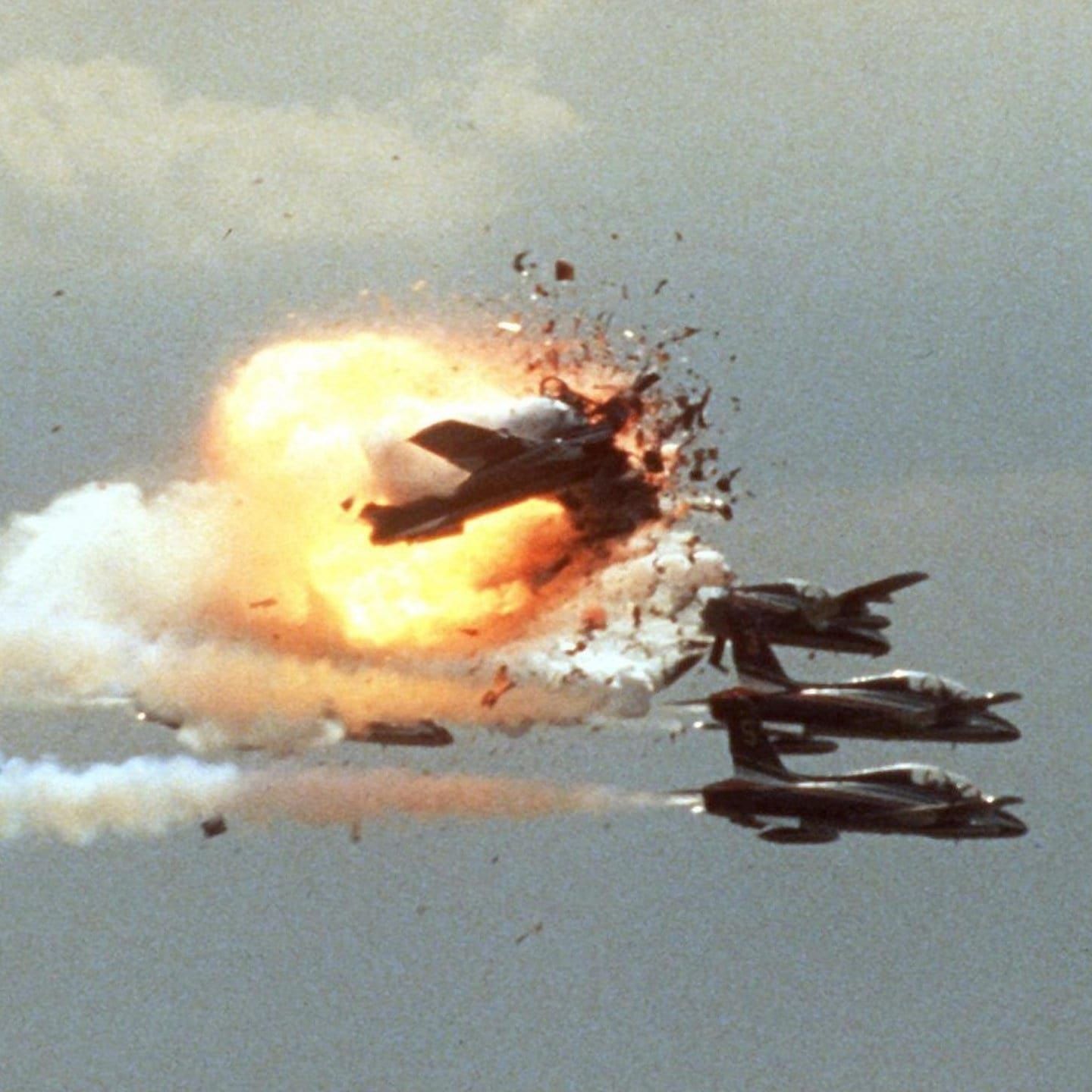 Ramstein: Erster Live-Bericht nach dem Flugunglück | 28.8.1988