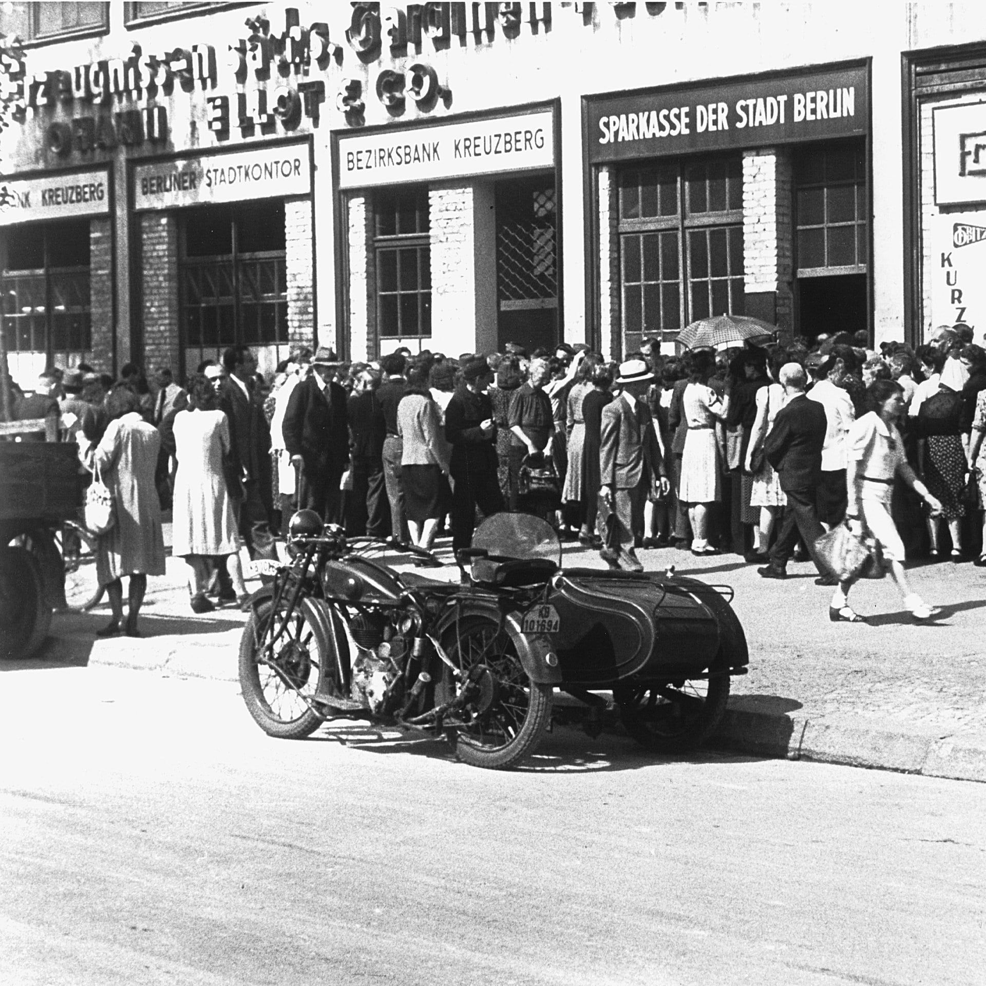 Reportage: Währungsreform in Berlin | 25.6.1948