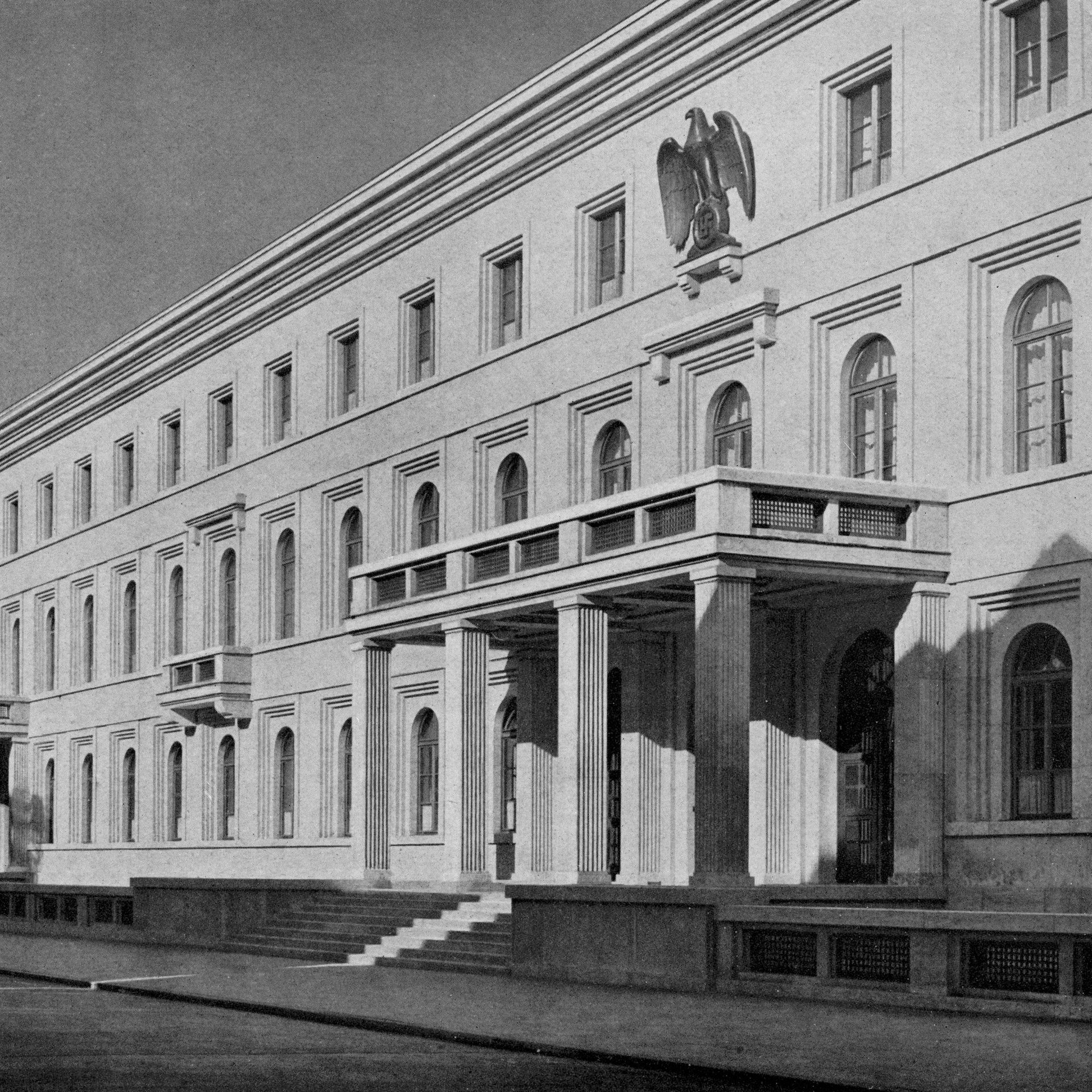 Franz Xaver Schwarz zum Richtfest der NSDAP-"Parteibauten" | 3.11.1935