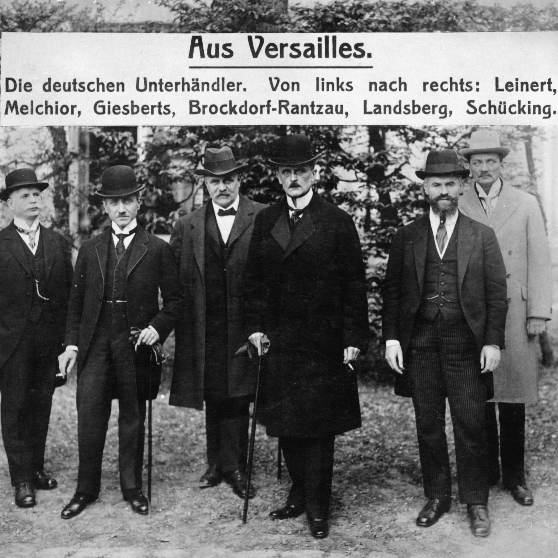 Friedensverhandlungen von Versailles | 7.5.1919
