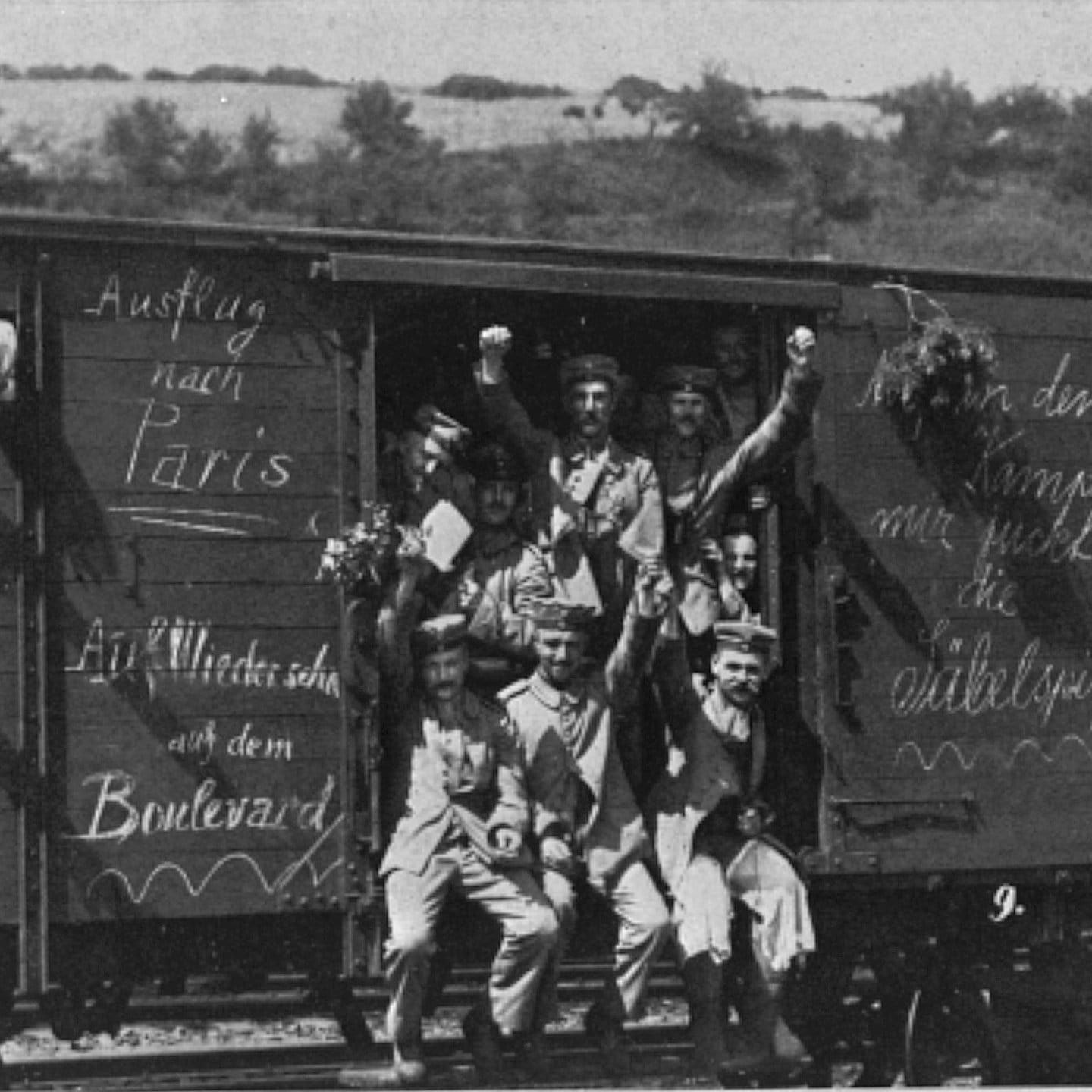 "Hörbild" der deutschen Mobilmachung | August 1914 | Erster Weltkrieg