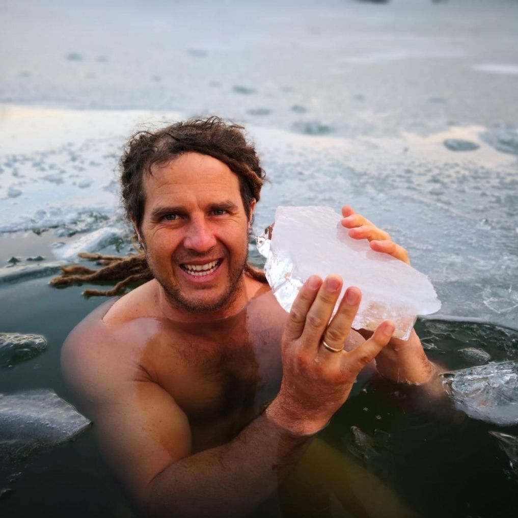 Fetzy schwört auf Eisbaden