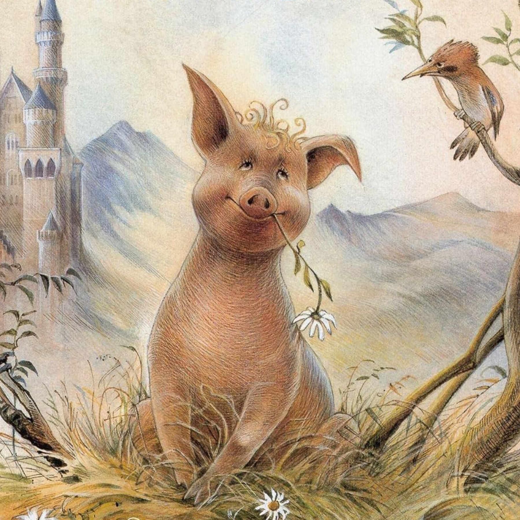 Gloriarosa (2/3) | Schweinemärchen vom Leben in Freiheit. Hörspiel ab 7 Jahren