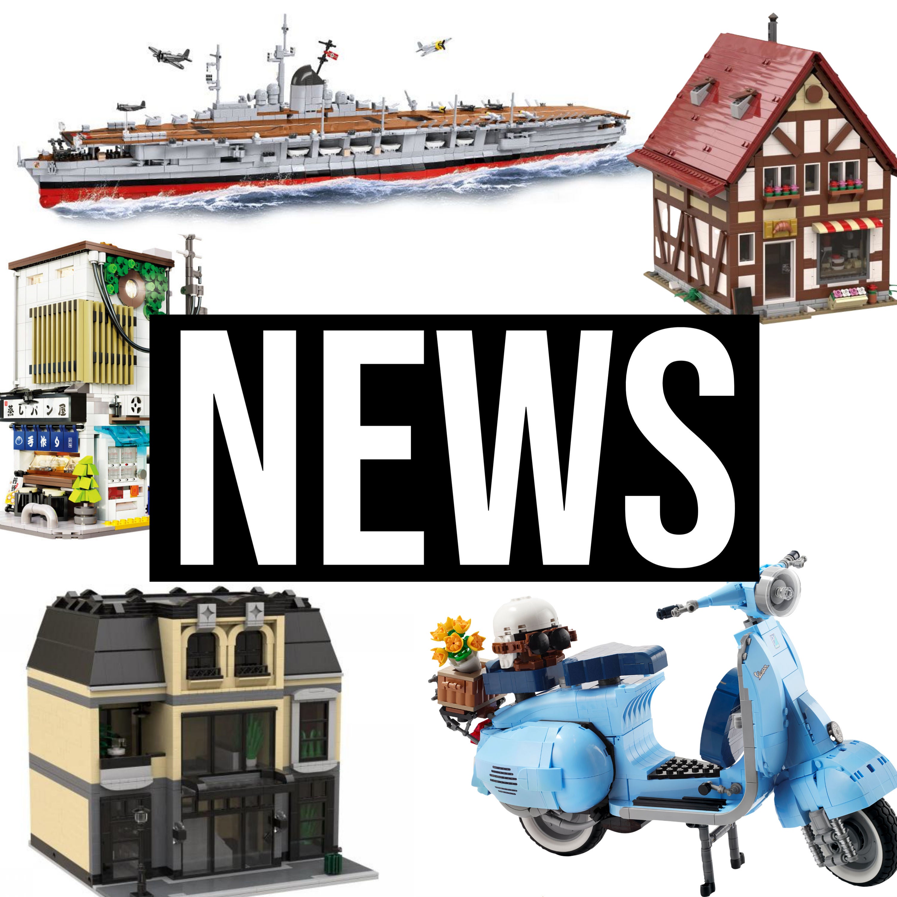 Klemmbaustein News 48: BlueBrixx, CaDA, LEGO Sets und viele Ideas Entwürfe