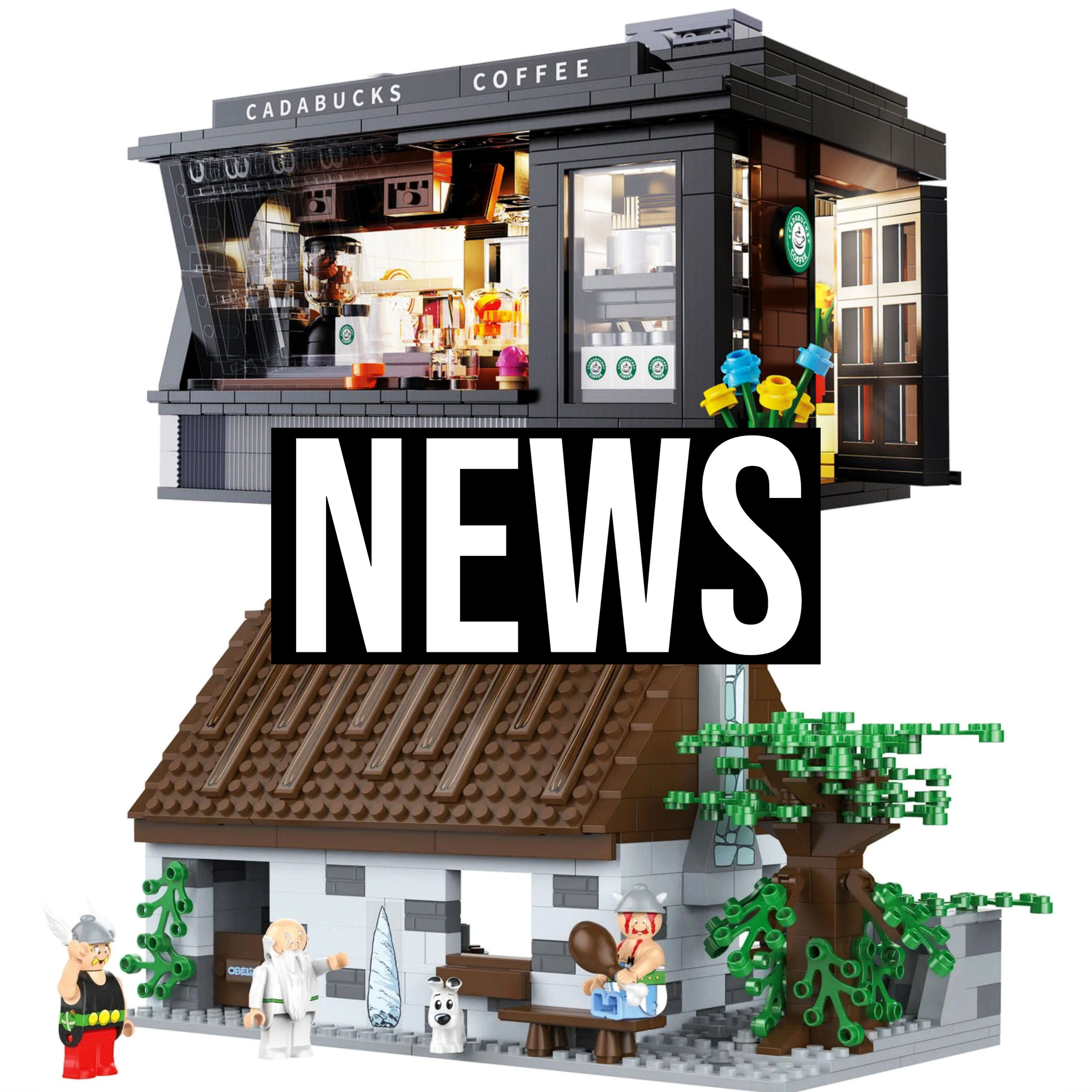 Klemmbaustein News 43: CaDA Gebäude, Mittelalter, Asterix, jede Menge STAR TREK und vieles mehr