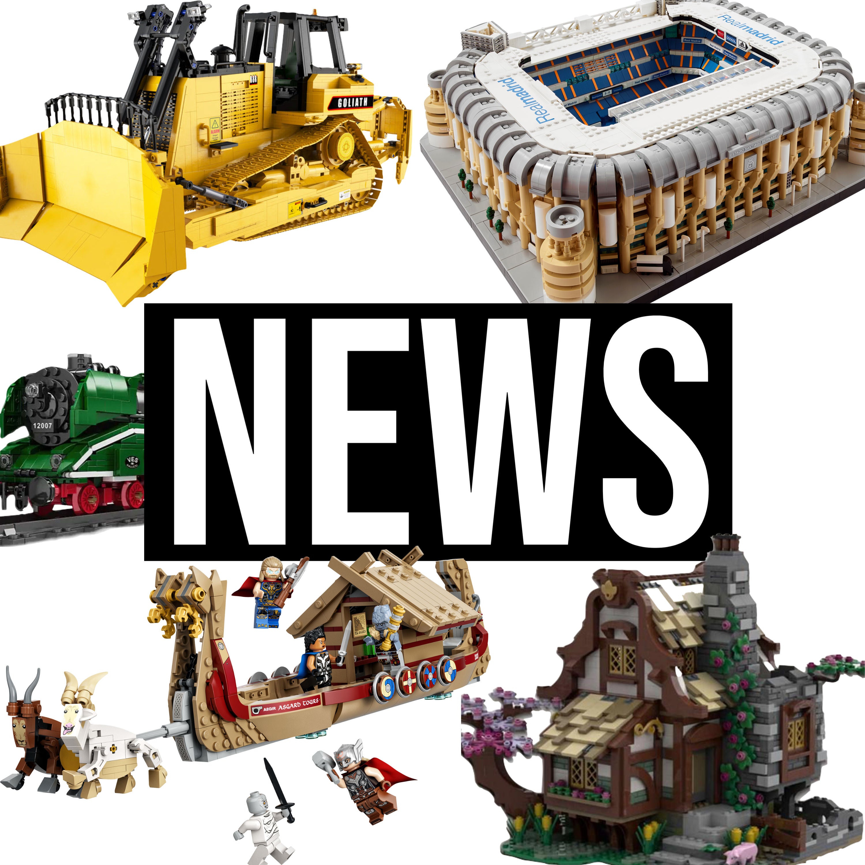 Klemmbaustein News 47: BlueBrixx, CaDA, LEGO, Mork Sets und eine Ideas Entscheidung