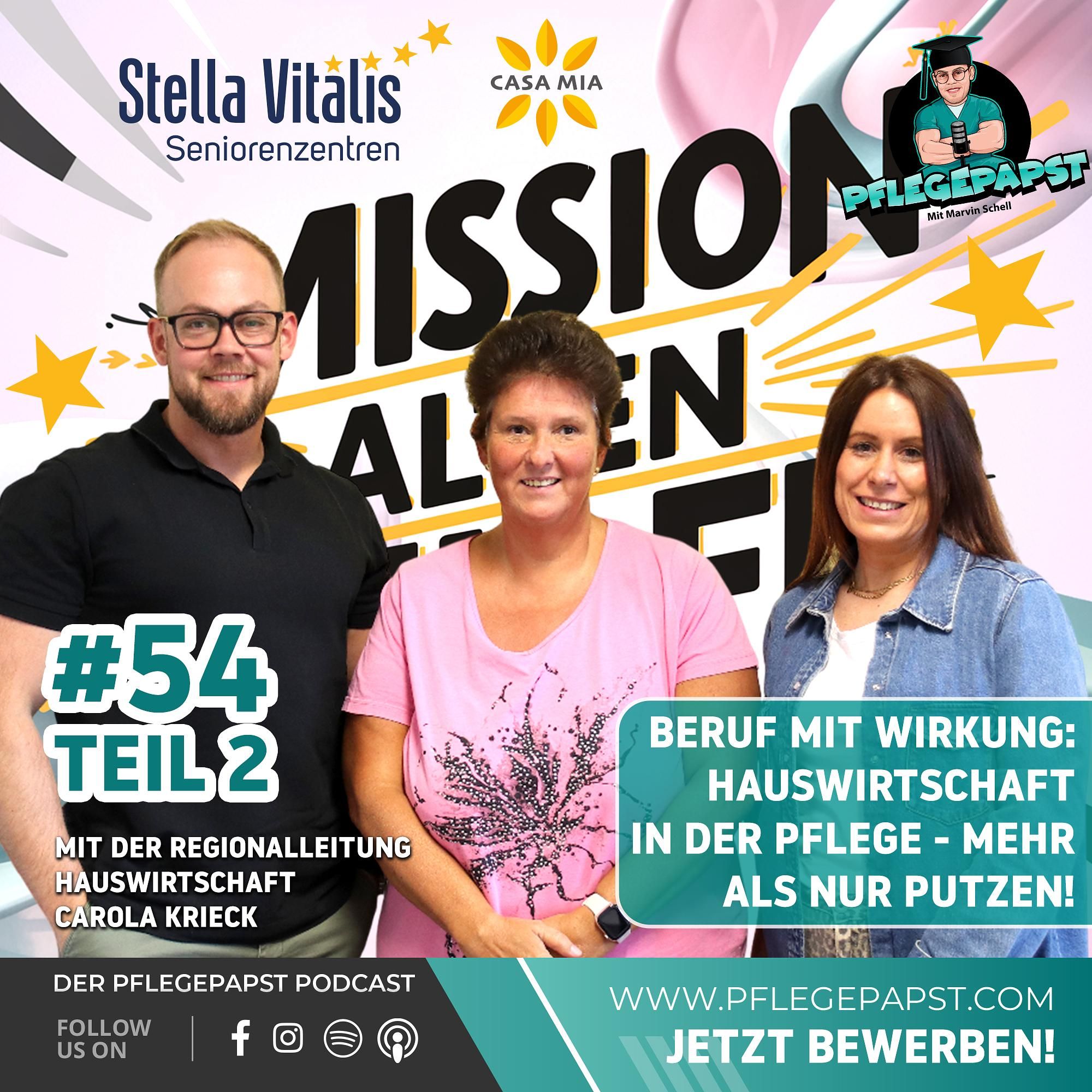 #54 Teil 2: Beruf mit Wirkung: Hauswirtschaft in der Senioreneinrichtung