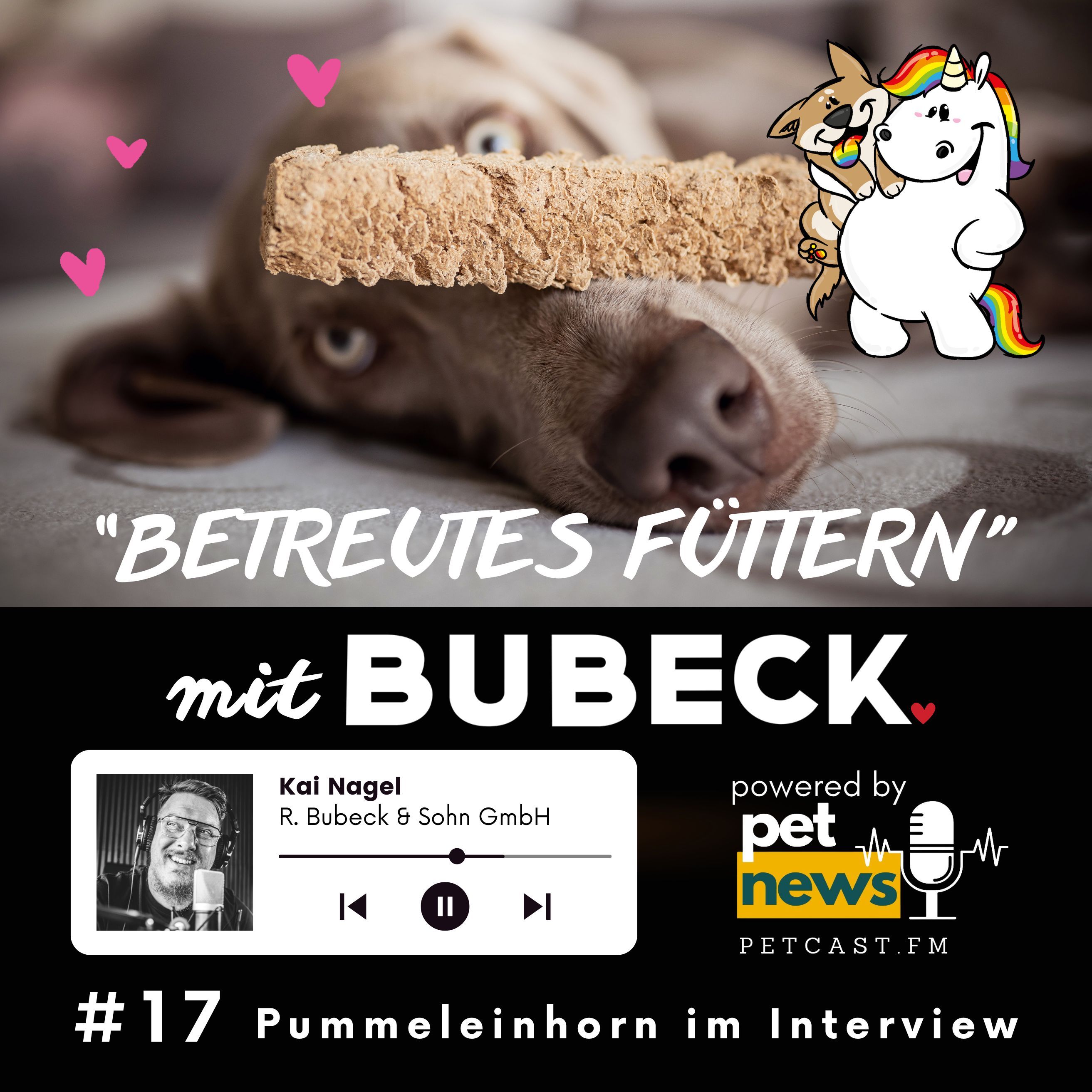 #17 - Pummeleinhorn trifft Backtradition – Einhornkekse für den Hund