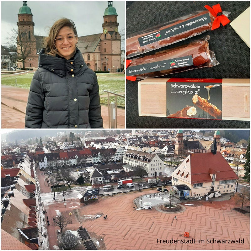 Freudenstadt: innen Stadt, außen wild