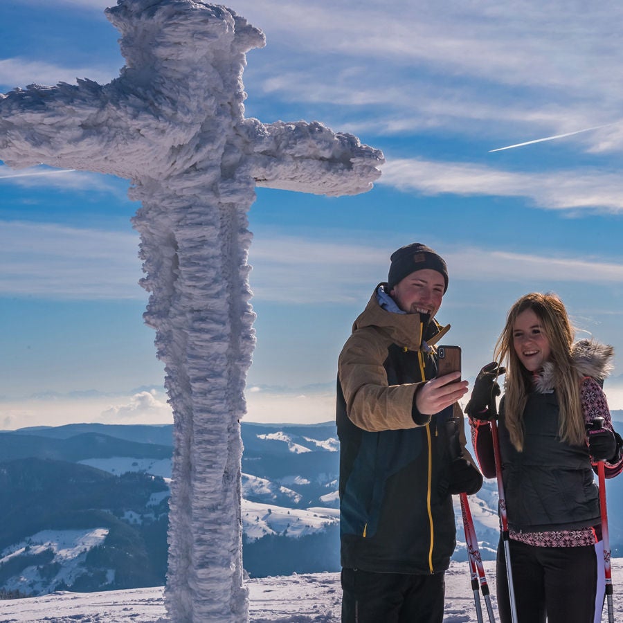 Winterwandern, Snow-Kiten, Ideen für Karlsruher
