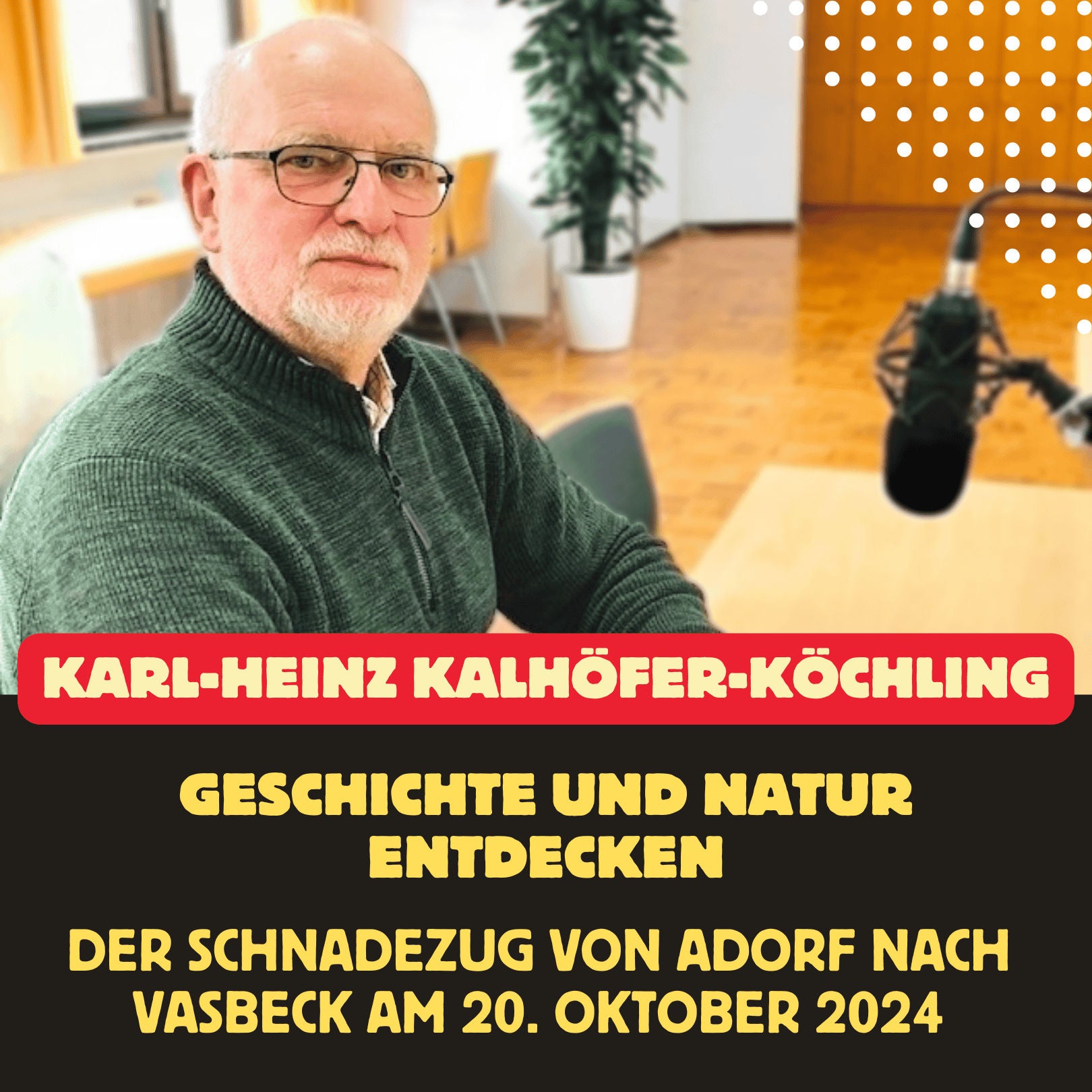 Folge 128: Geschichte und Natur entdecken - Karl-Heinz Kalhöfer-Köchling über den Schnadezug von Adorf nach Vasbeck