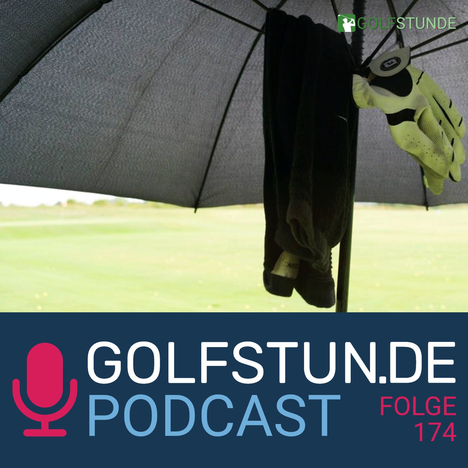 #174 Golf bei Regen