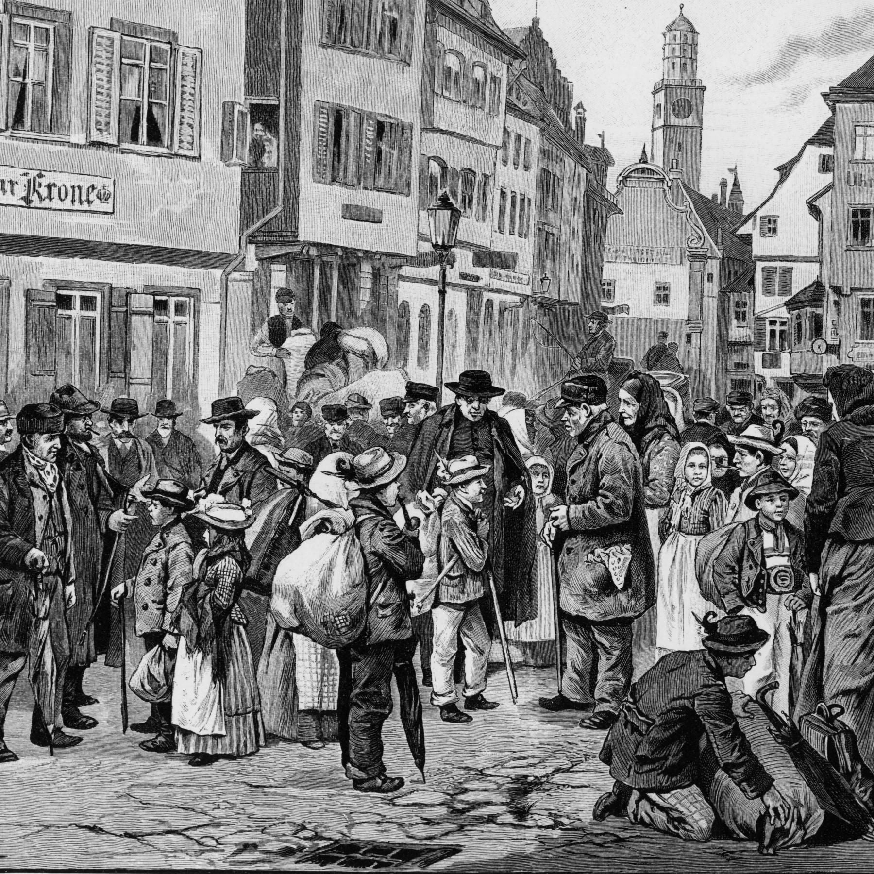 Schwaben- und Hütekinder - Schwerstarbeit statt Schule