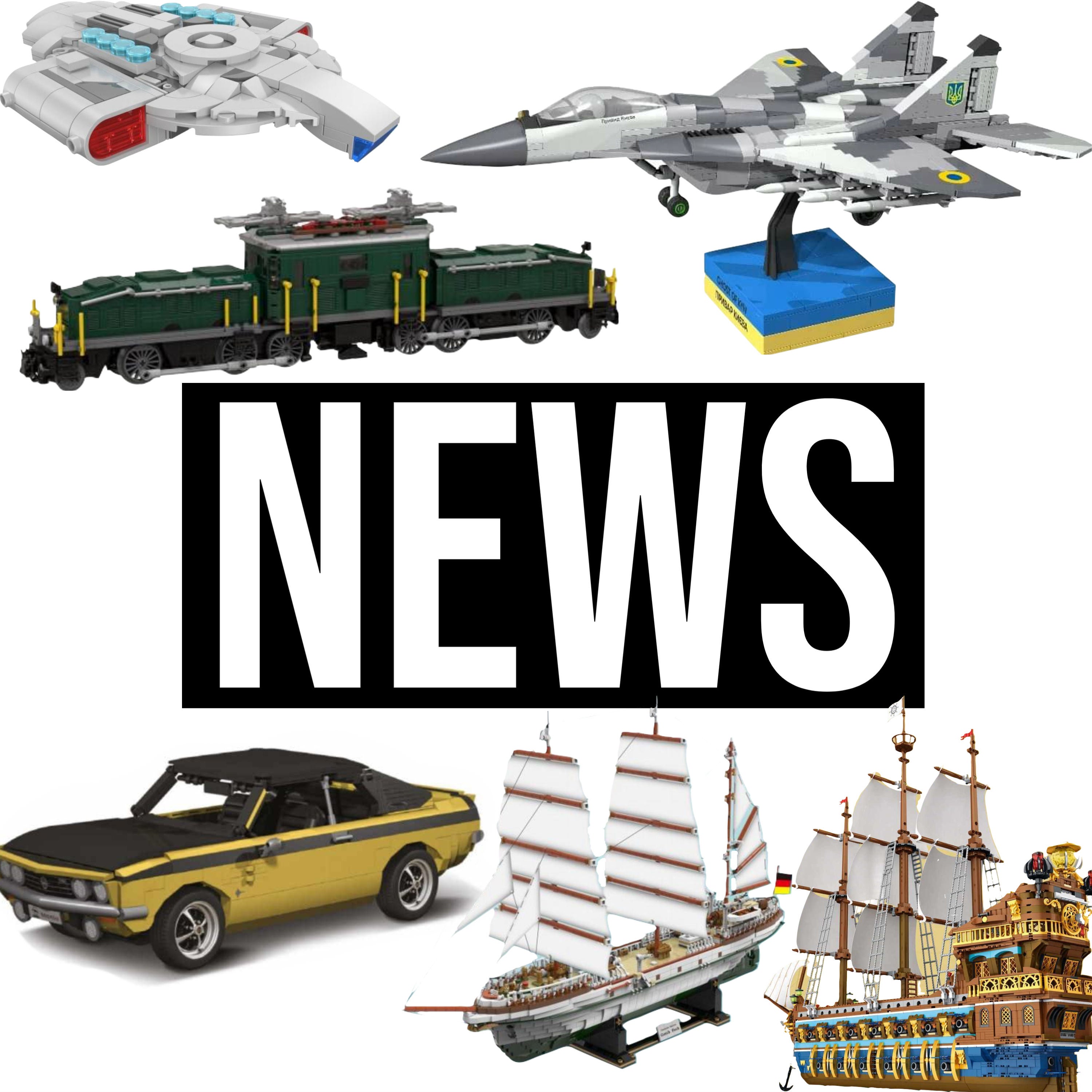 Klemmbaustein News 49: BlueBrixx, Cobi, Reobrix, Xingbao Sets und viele Ideas Entwürfe