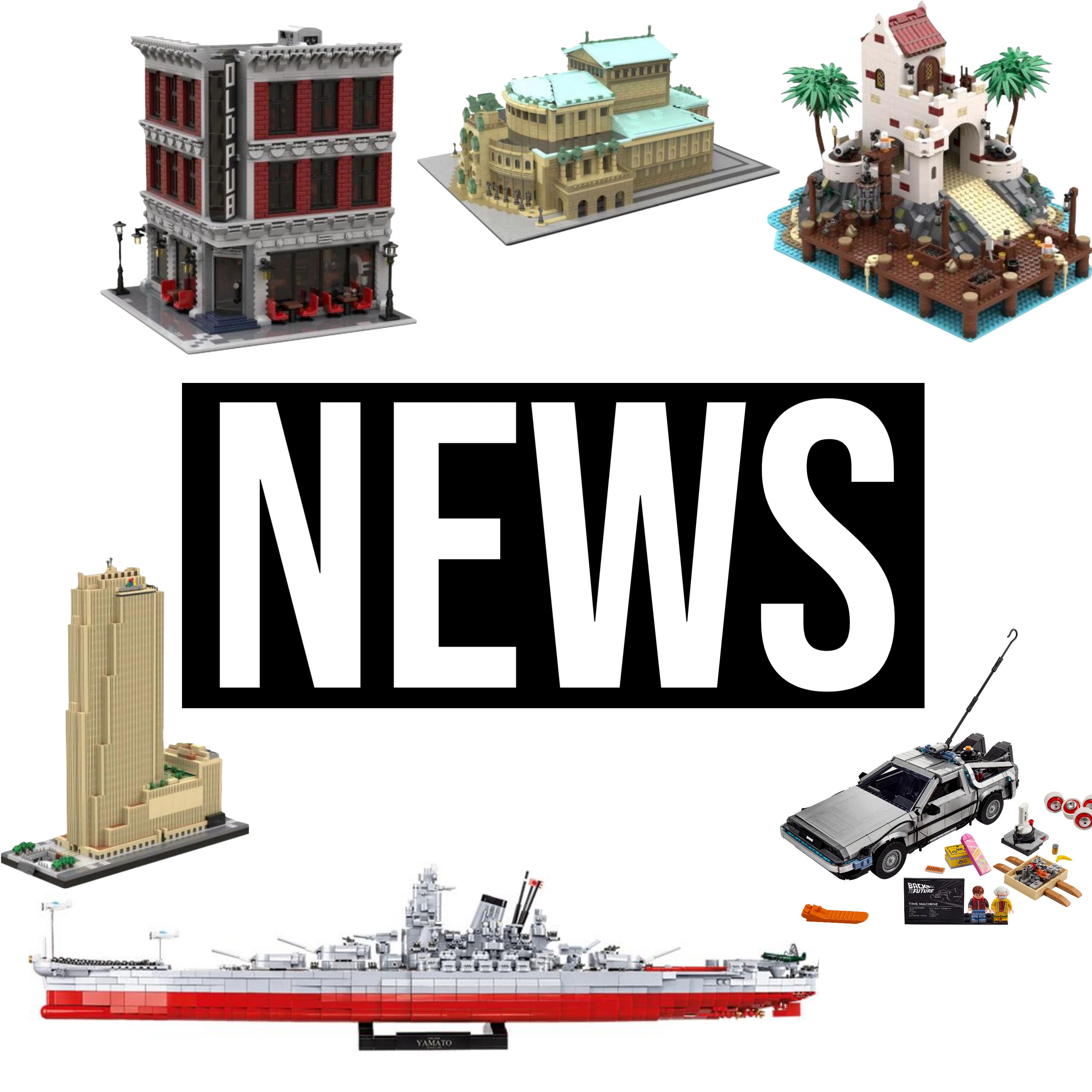 Klemmbaustein News 51: BlueBrixx, CaDA, Cobi, LEGO, Panlos, Mould King, UrGE Sets