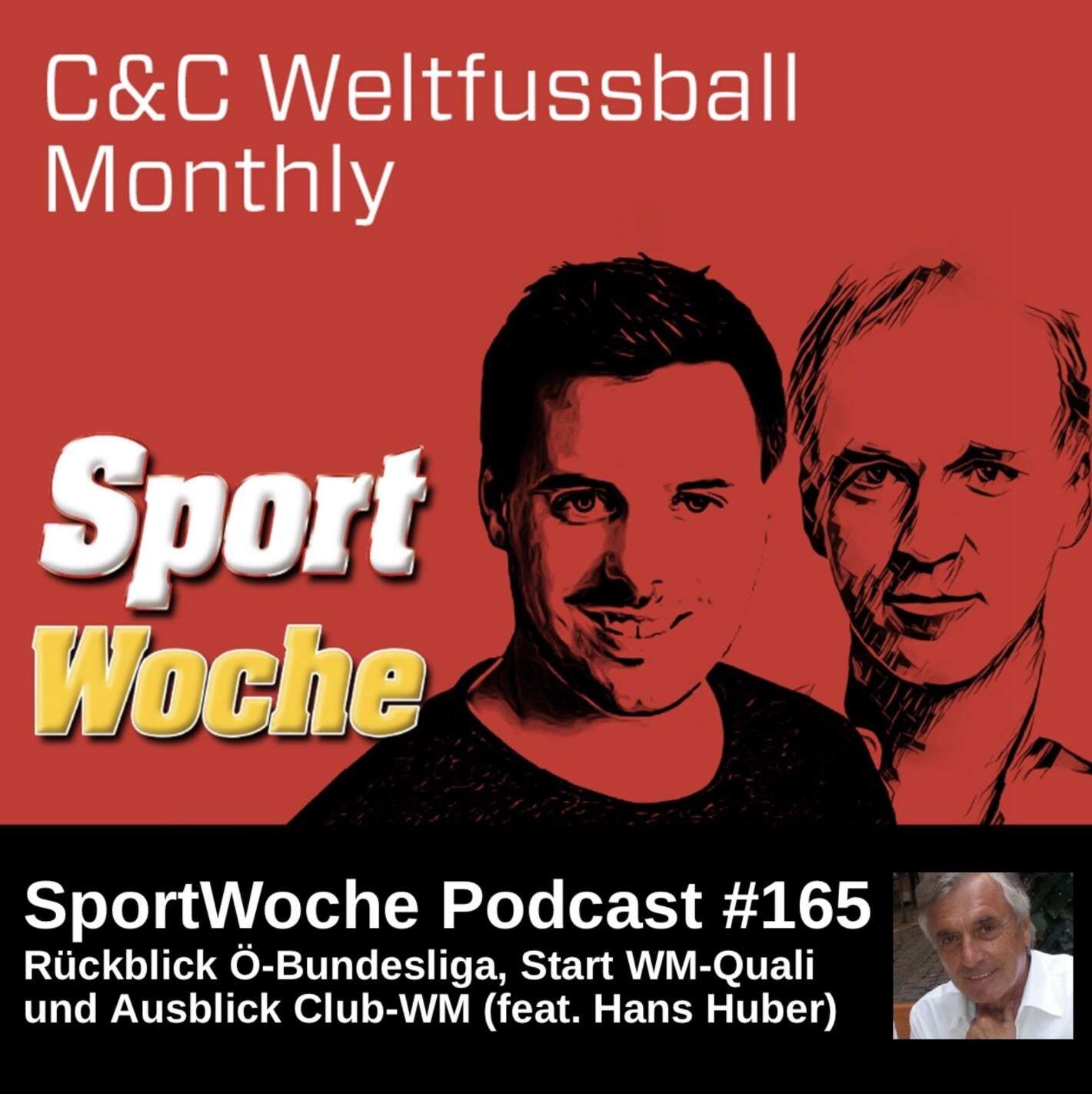 SportWoche Podcast #165: Rückblick Ö-Bundesliga, Start WM-Quali und Ausblick Club-WM (C&C Monthly 06/25 feat. Hans Huber)