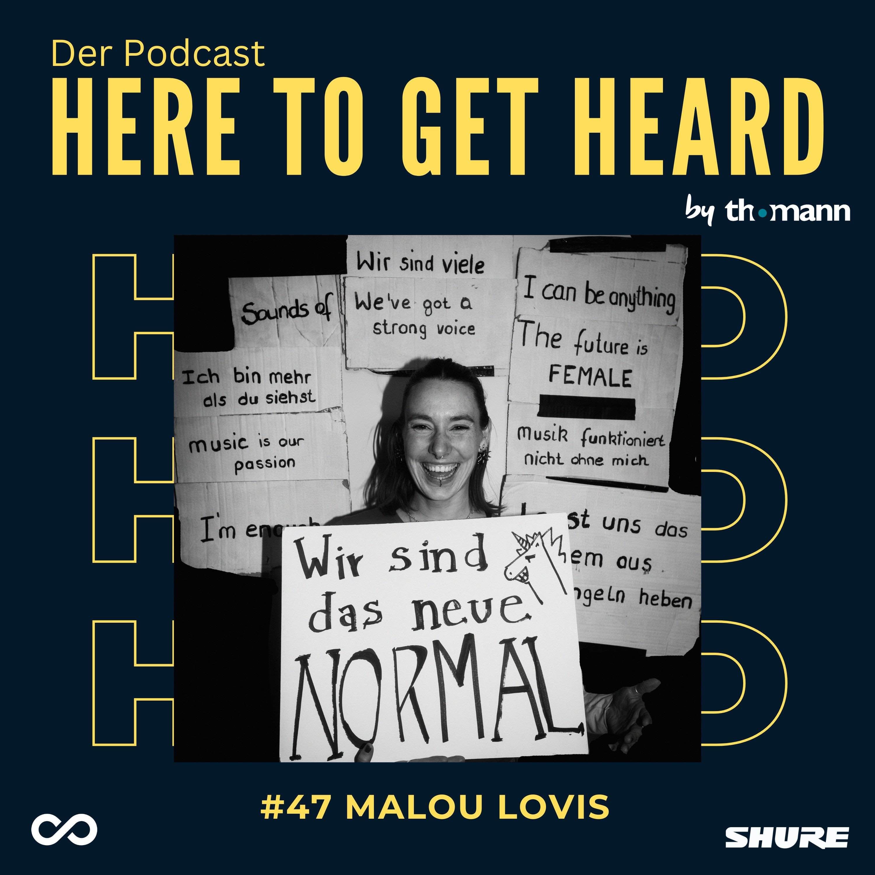 #47 Mit MALOU LOVIS über die eigene Identität, Queer-sein, The Voice of Germany und ihre Coaches Bill und Tom Kaulitz