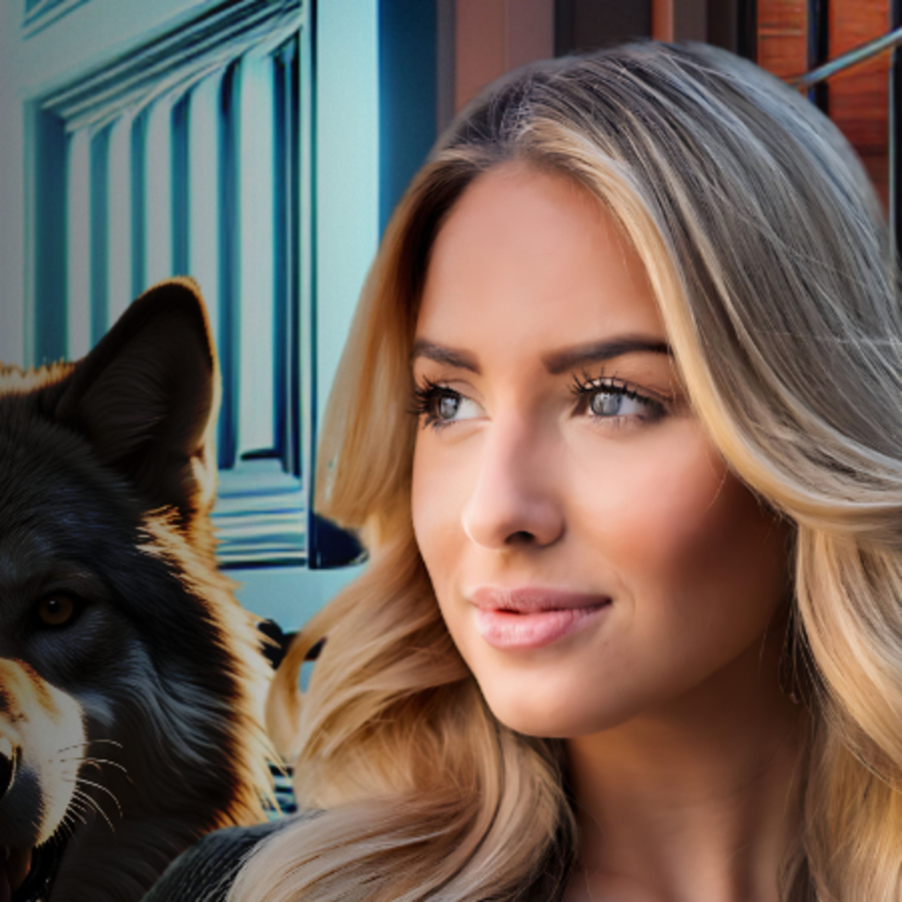 Nicole und der Wolf