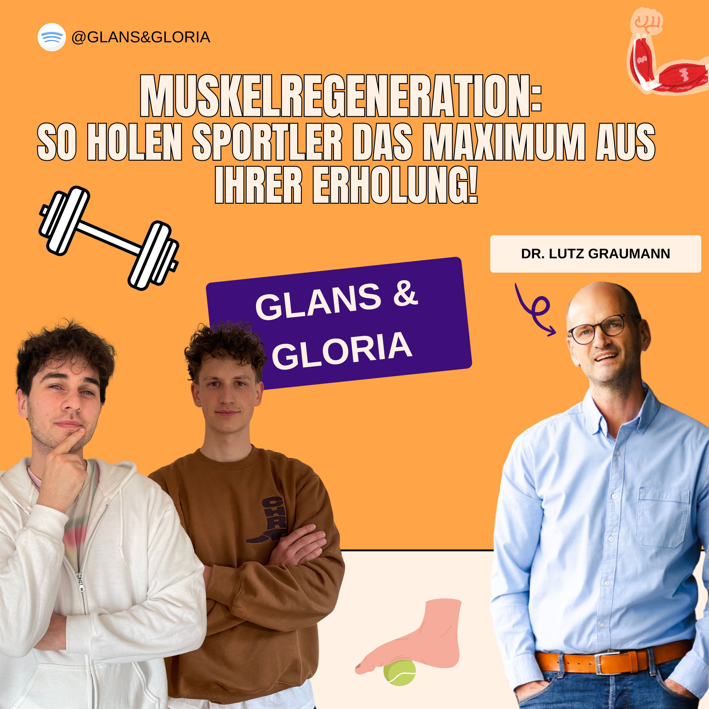 Muskelregeneration: So holen Sportler das Maximum aus ihrer Erholung! | Dr. Lutz Graumann