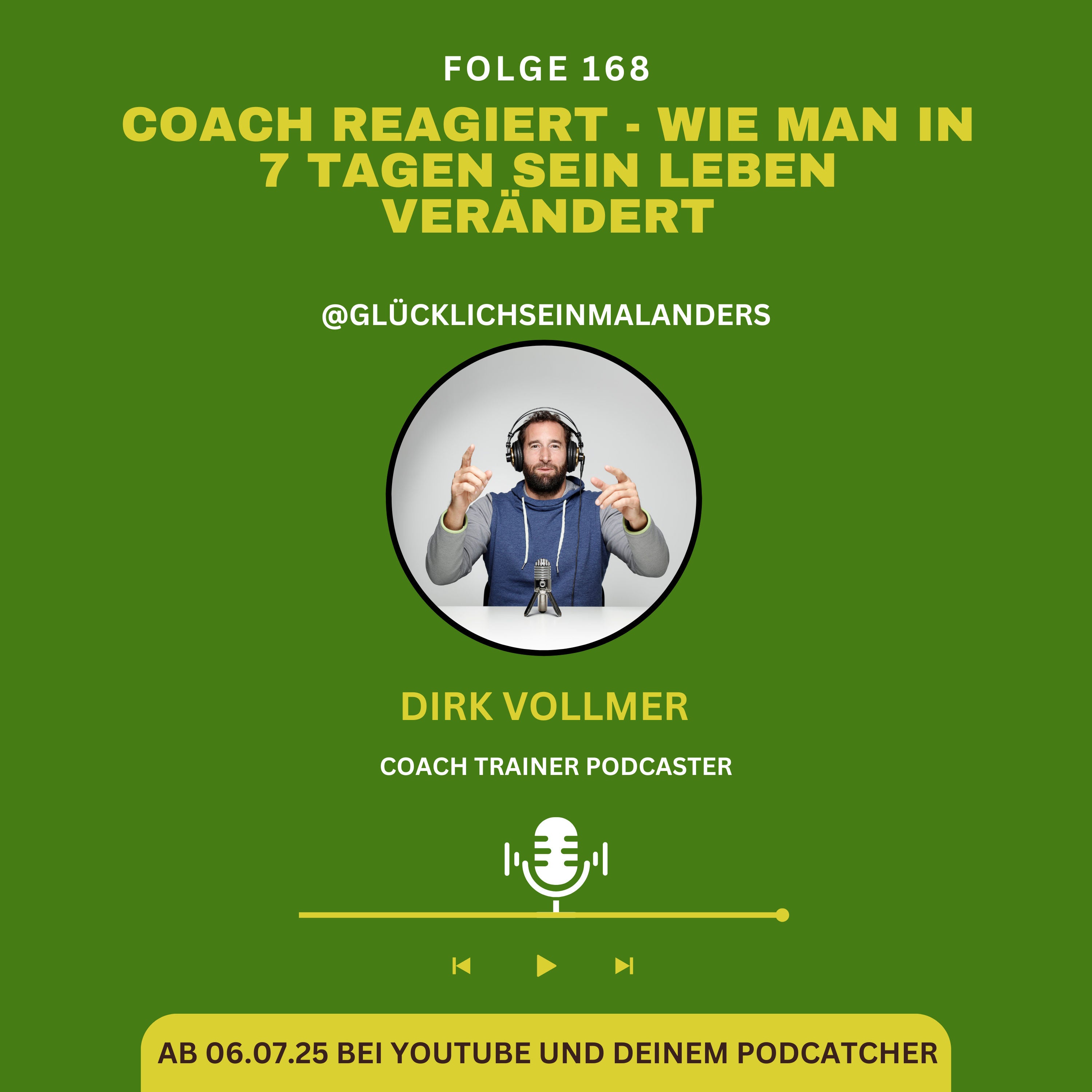Ich reagiere: Verändere dein Leben in 7 Tagen